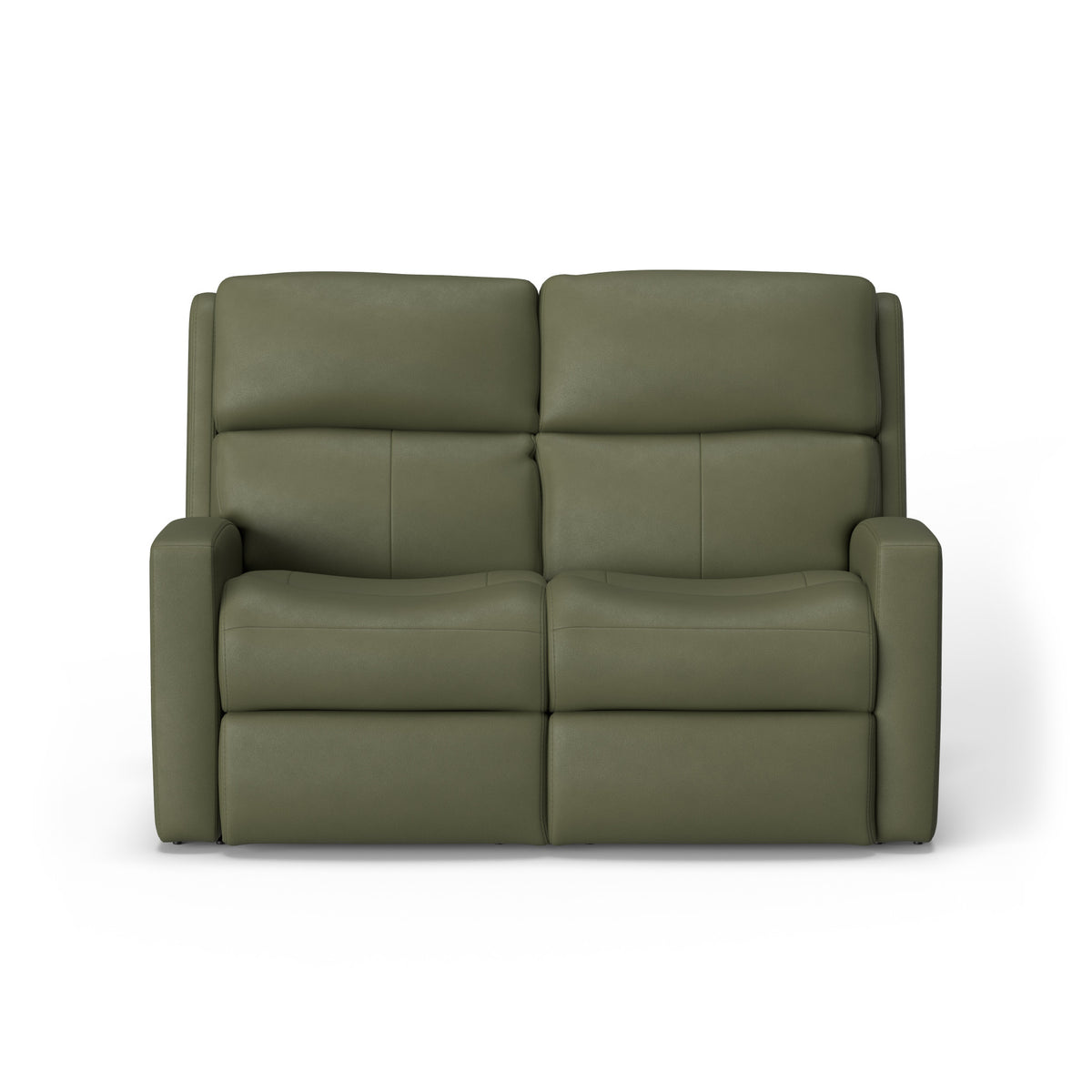 Catalina Leather Reclining Loveseat
