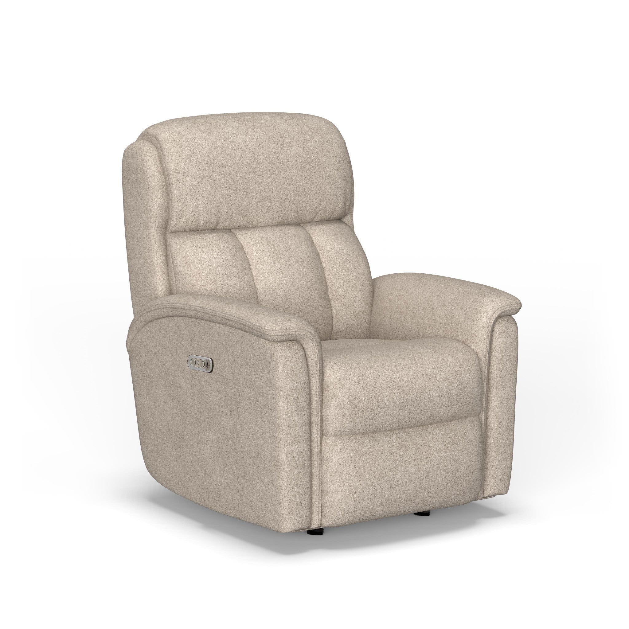 Luna Fabric Power Recliner with Power Headrest