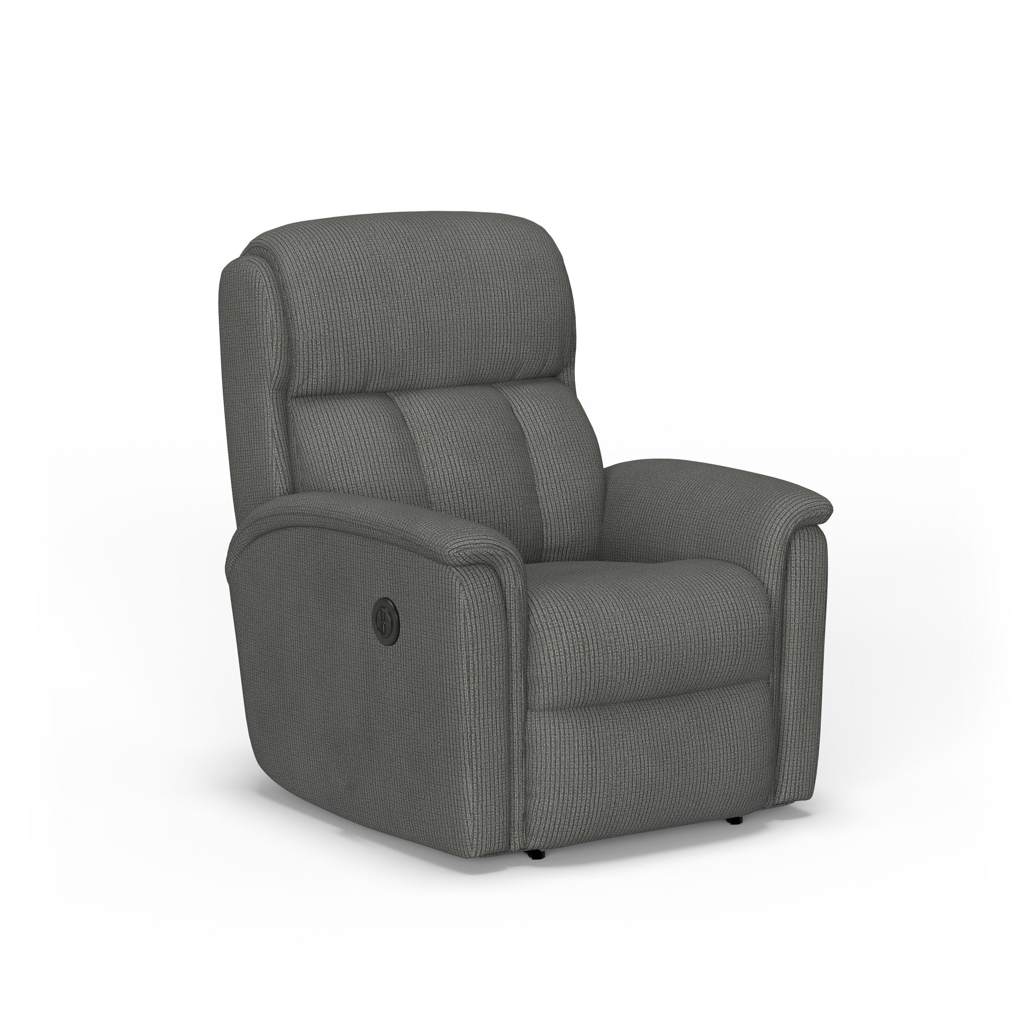 Luna Fabric Power Rocking Recliner