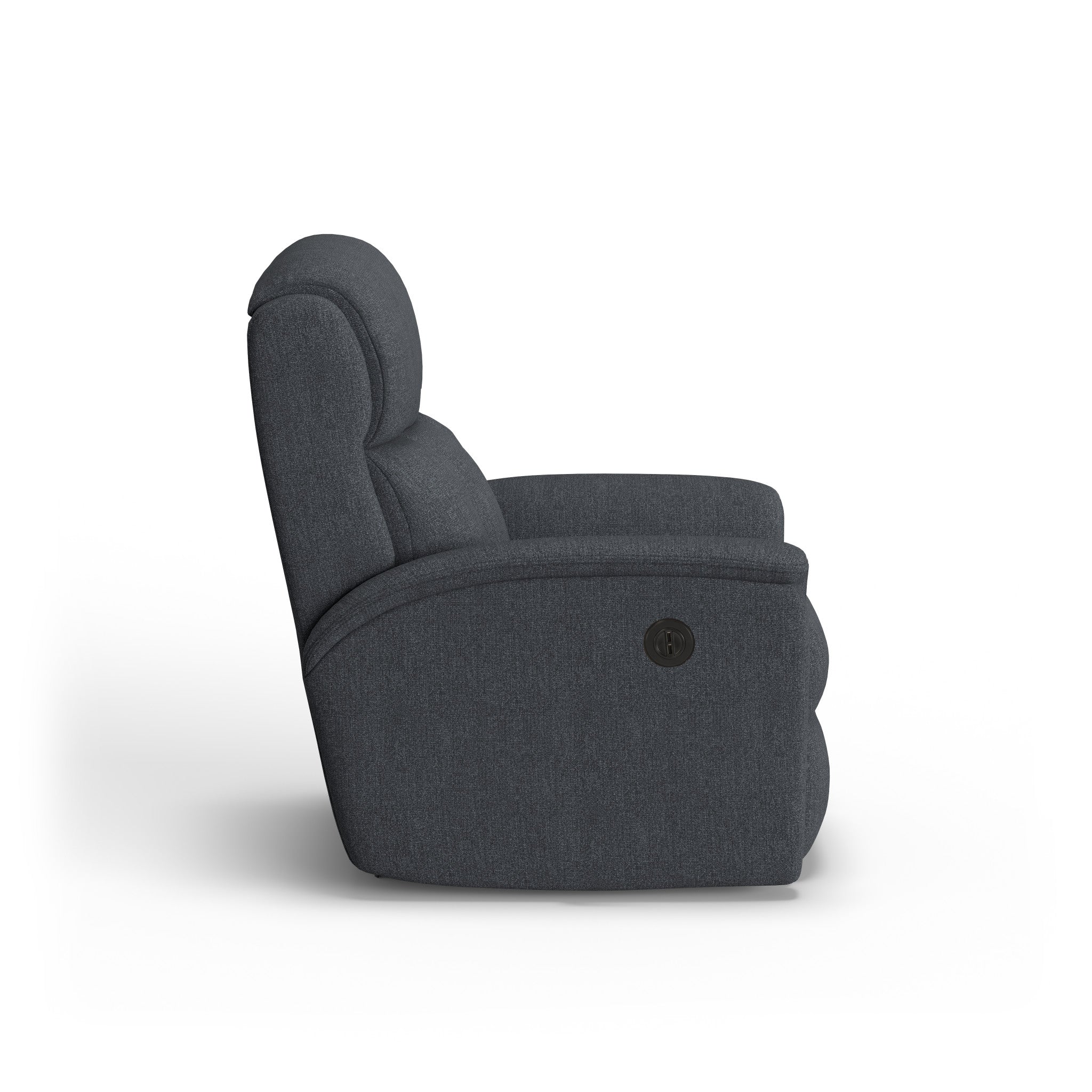 Luna Fabric Power Rocking Recliner