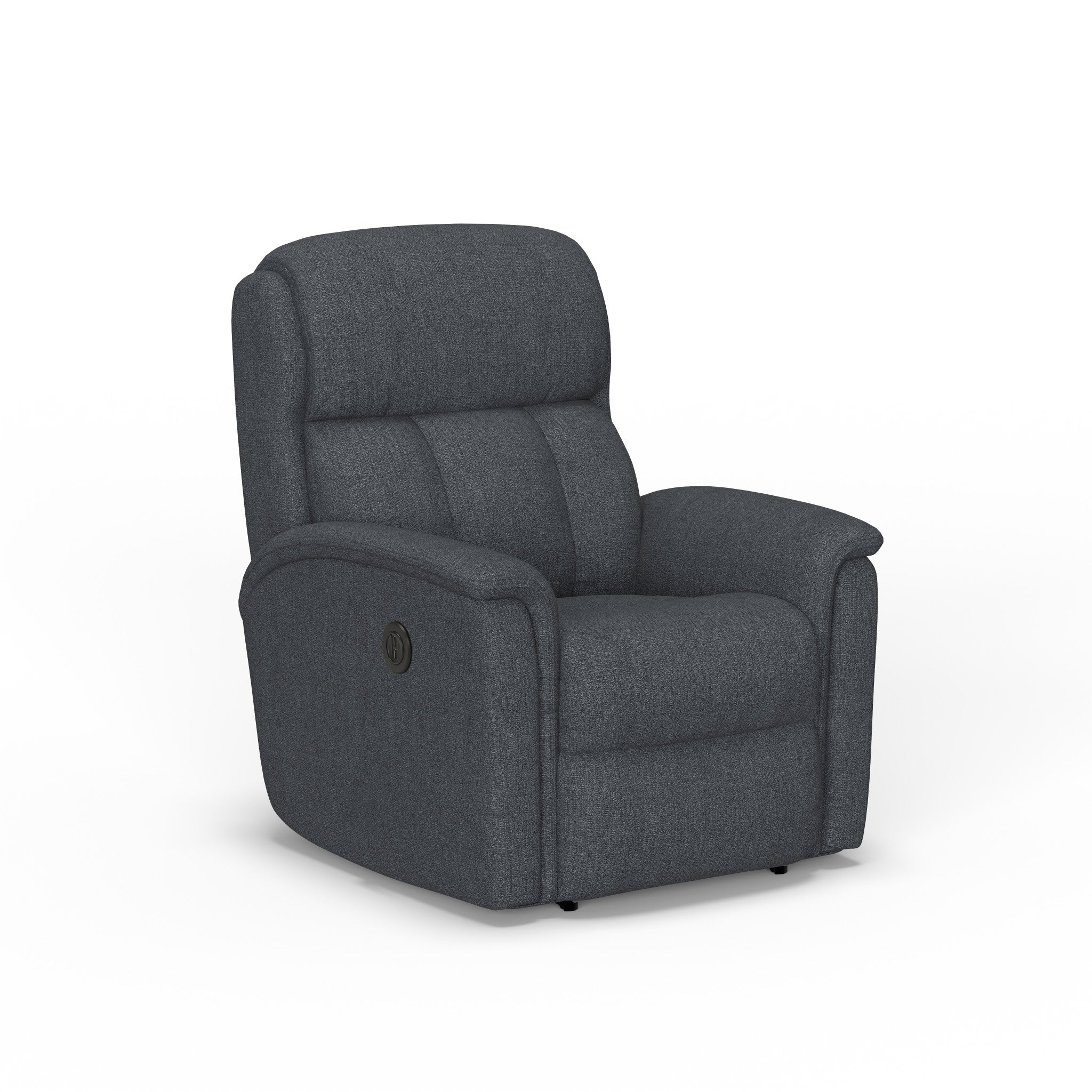 Luna Fabric Power Rocking Recliner