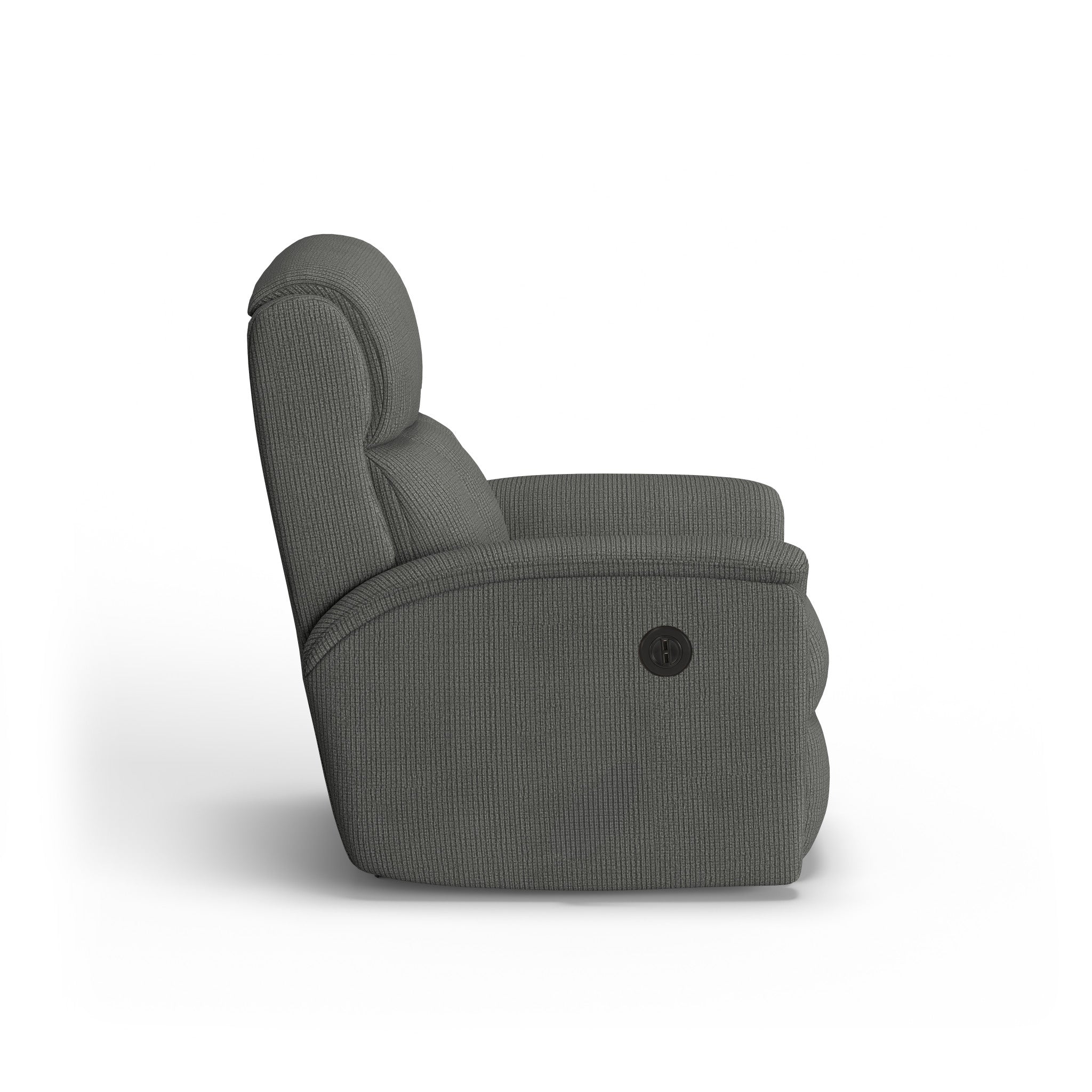 Luna Fabric Power Rocking Recliner