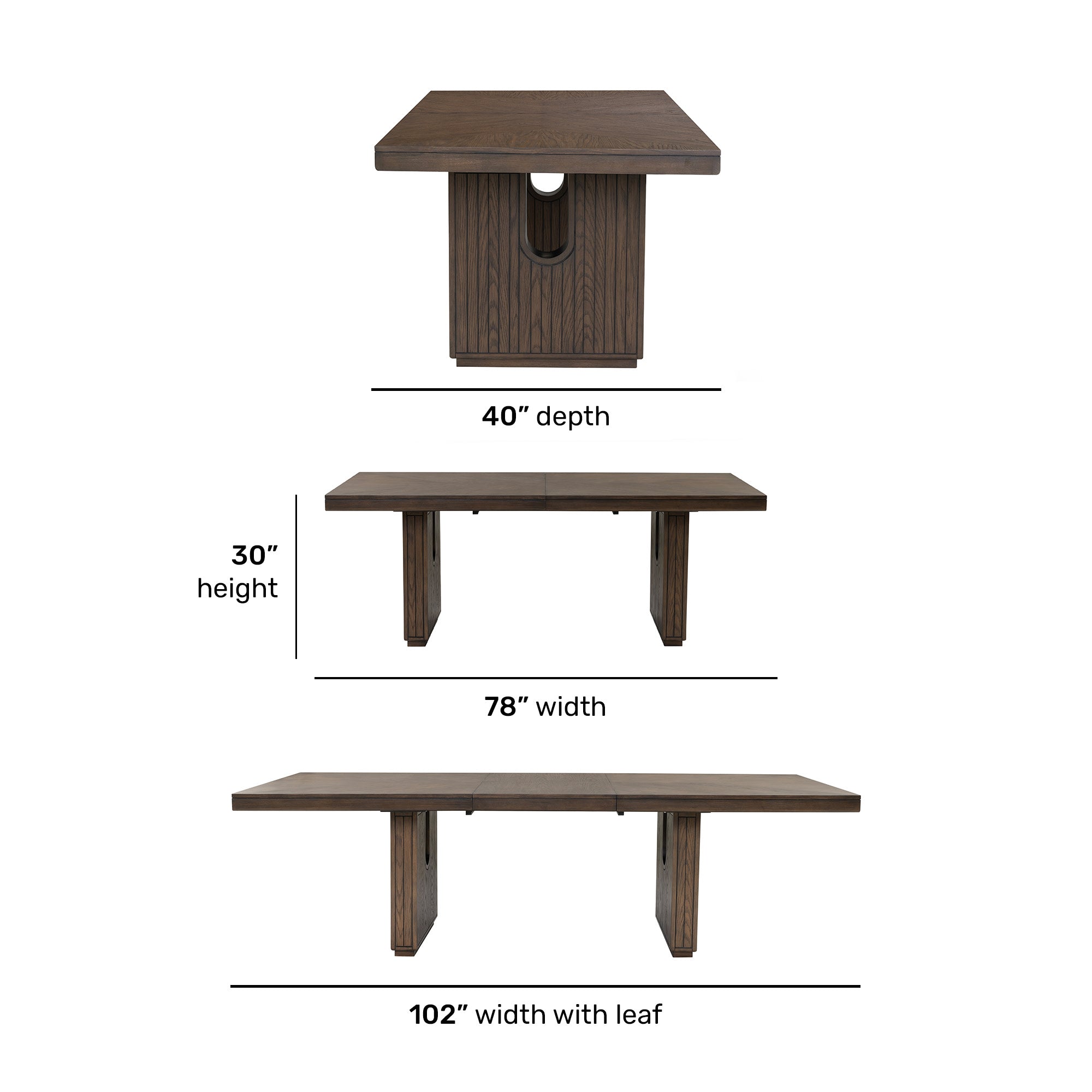 Athens Rectangular Dining Table