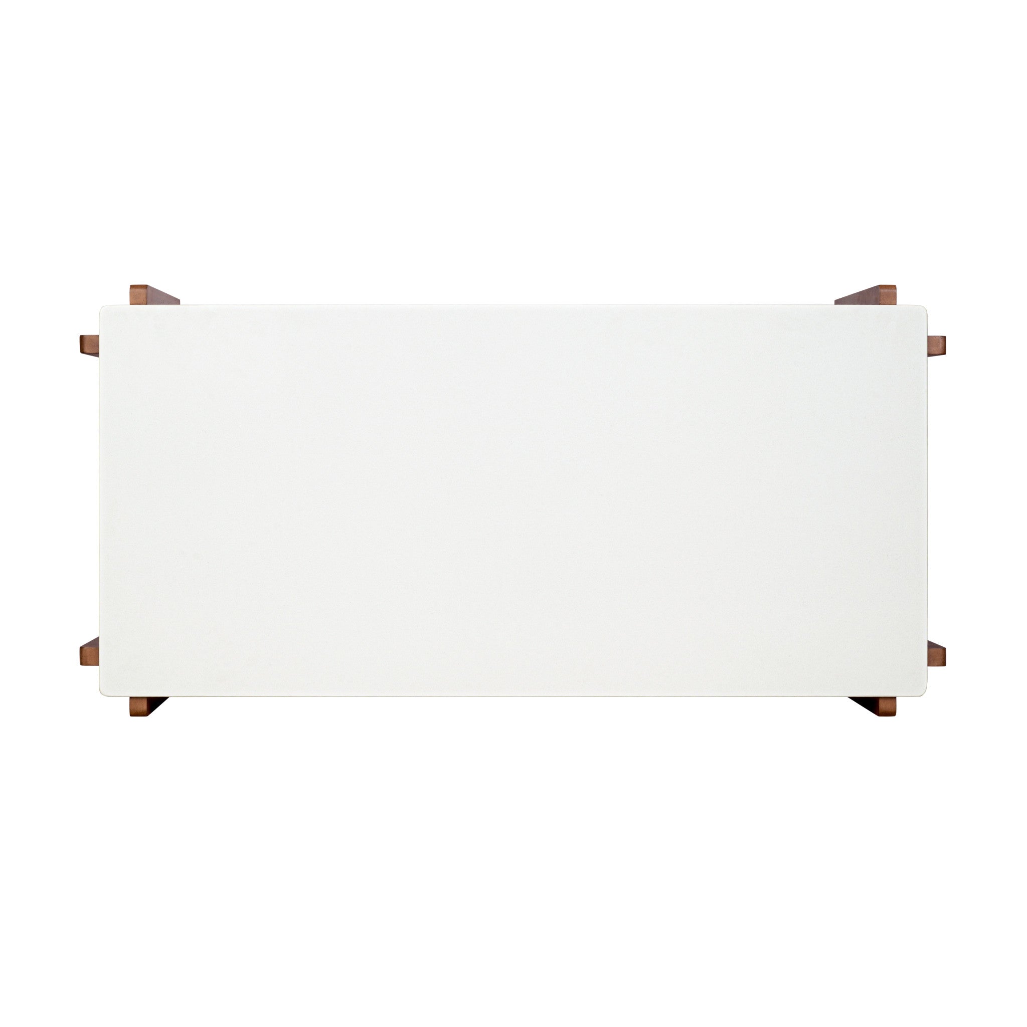 Lincoln Rectangular Coffee Table with Casters