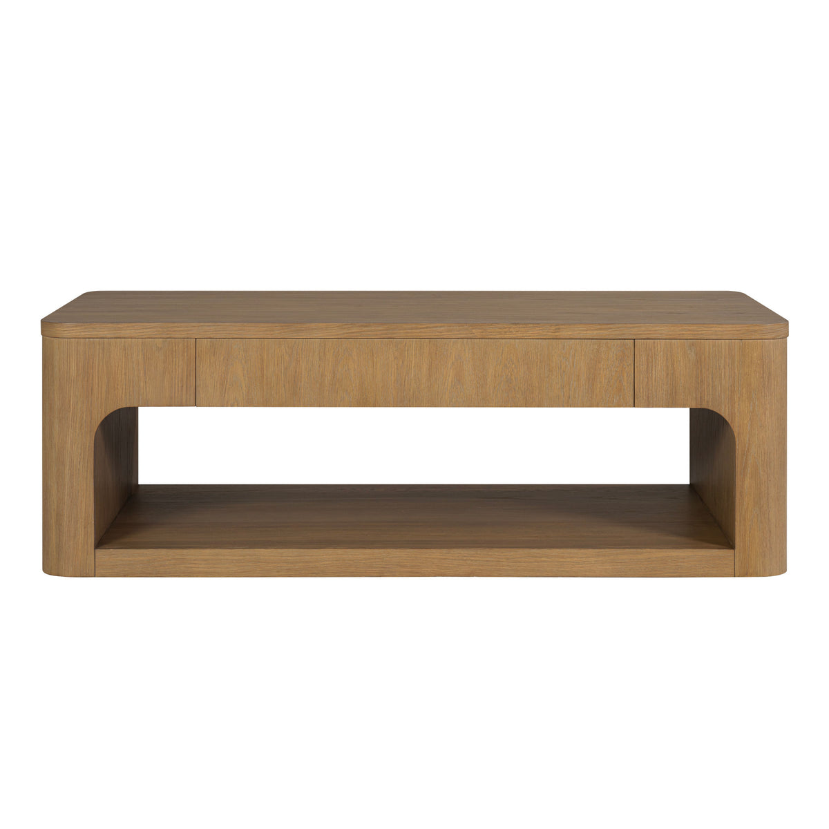 Normandy Brown Rectangular Coffee Table