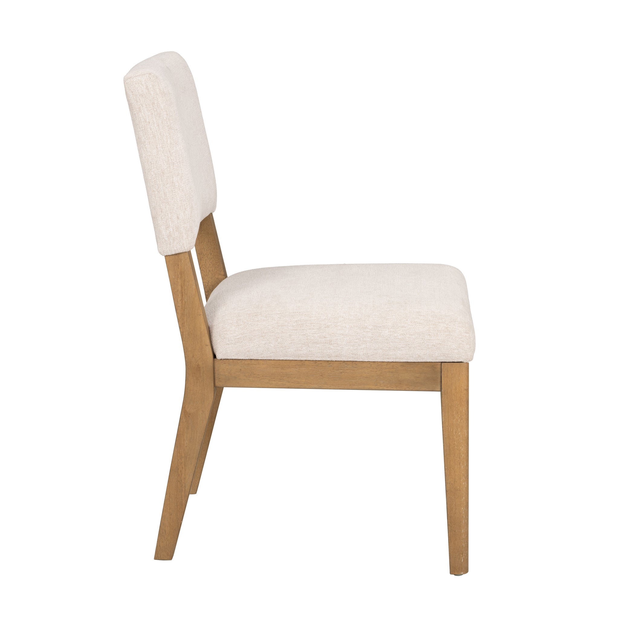 Millwork Off-White Pair of Dining Chairs