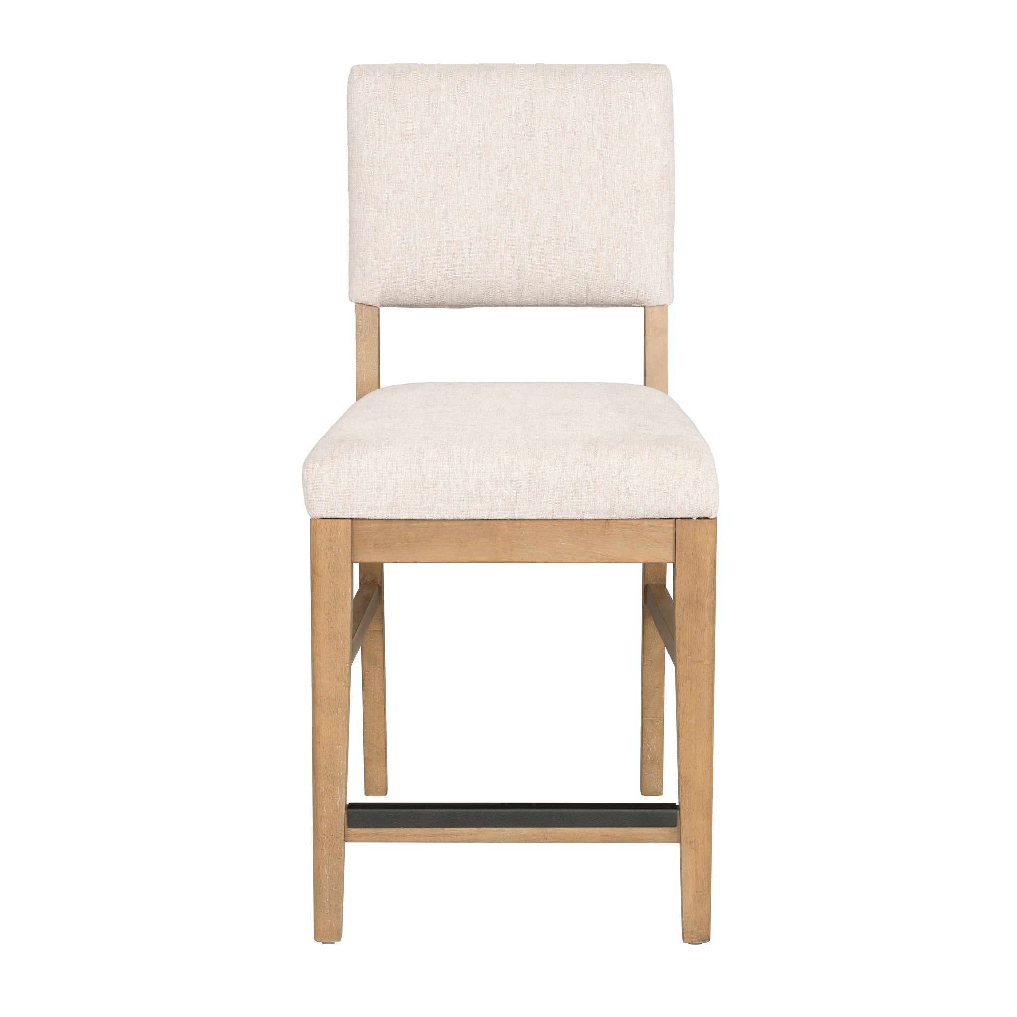 Millwork Off-White Pair of Counter Chairs
