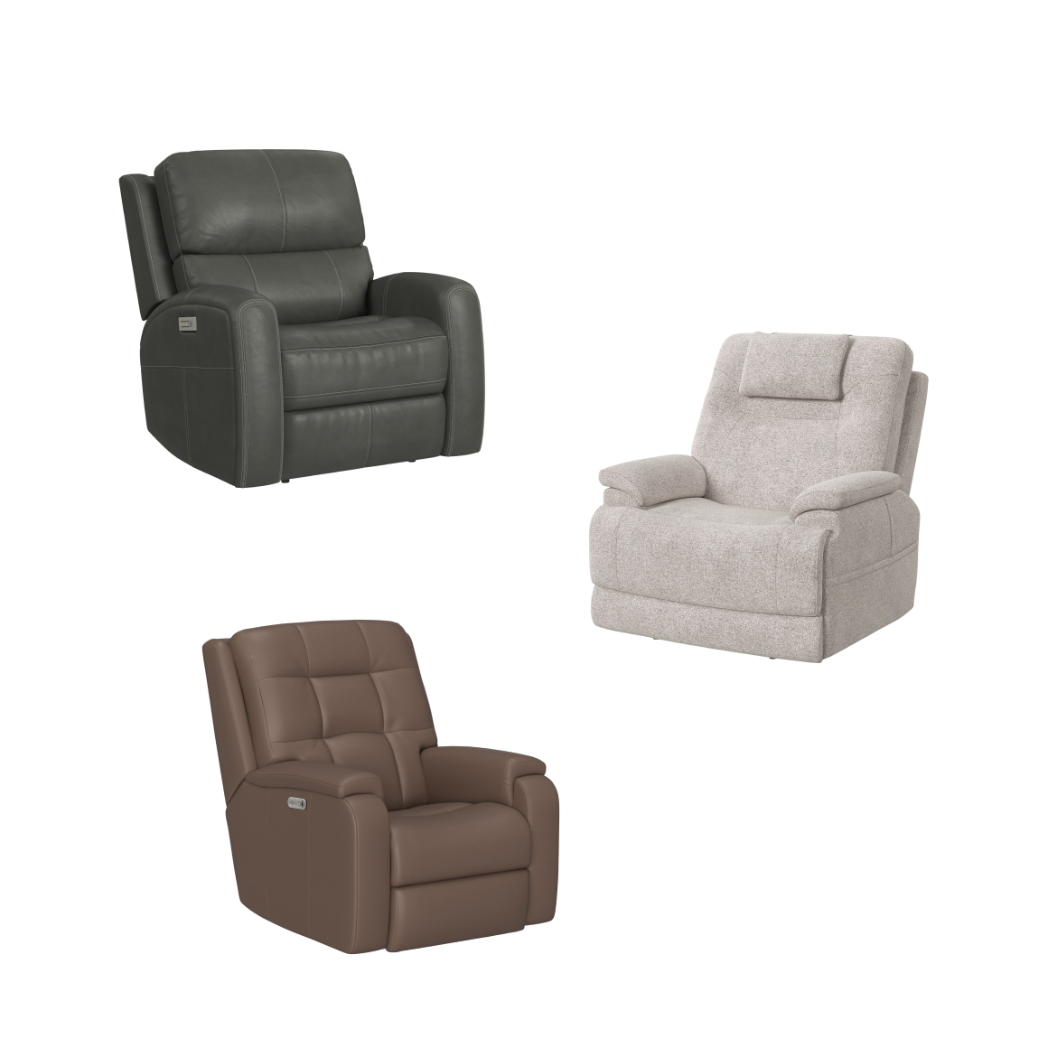 Living Room Chairs - Recliners