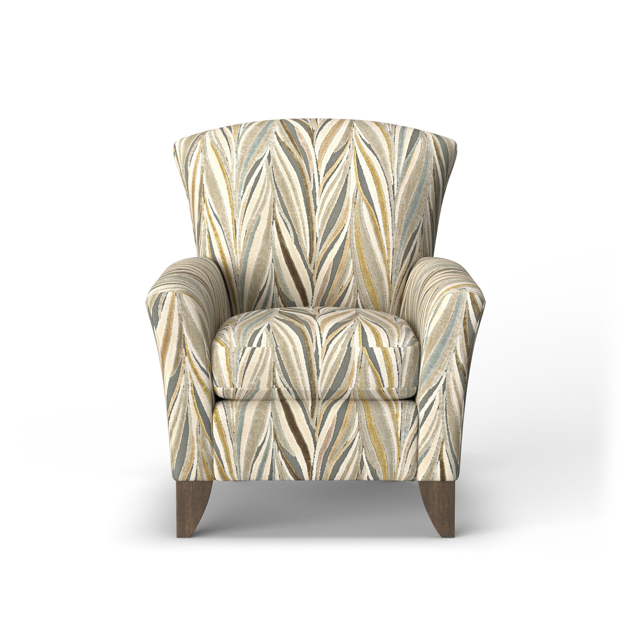 Jupiter Brown Fabric Chair