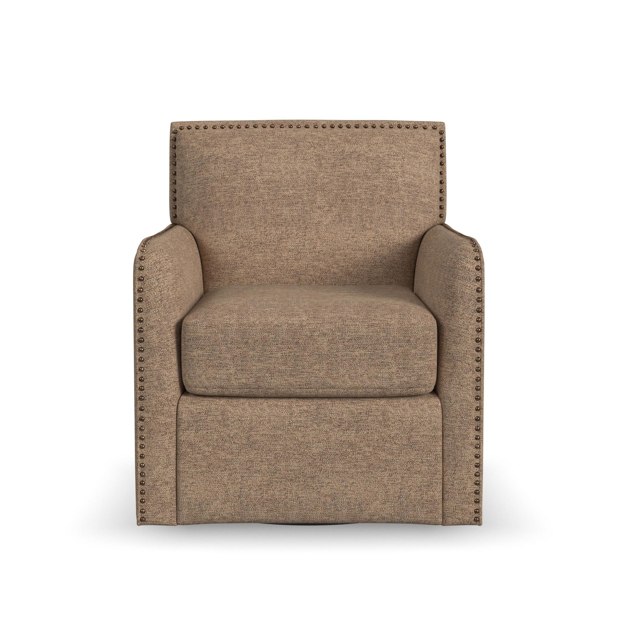 Beckett Fabric Swivel Chair