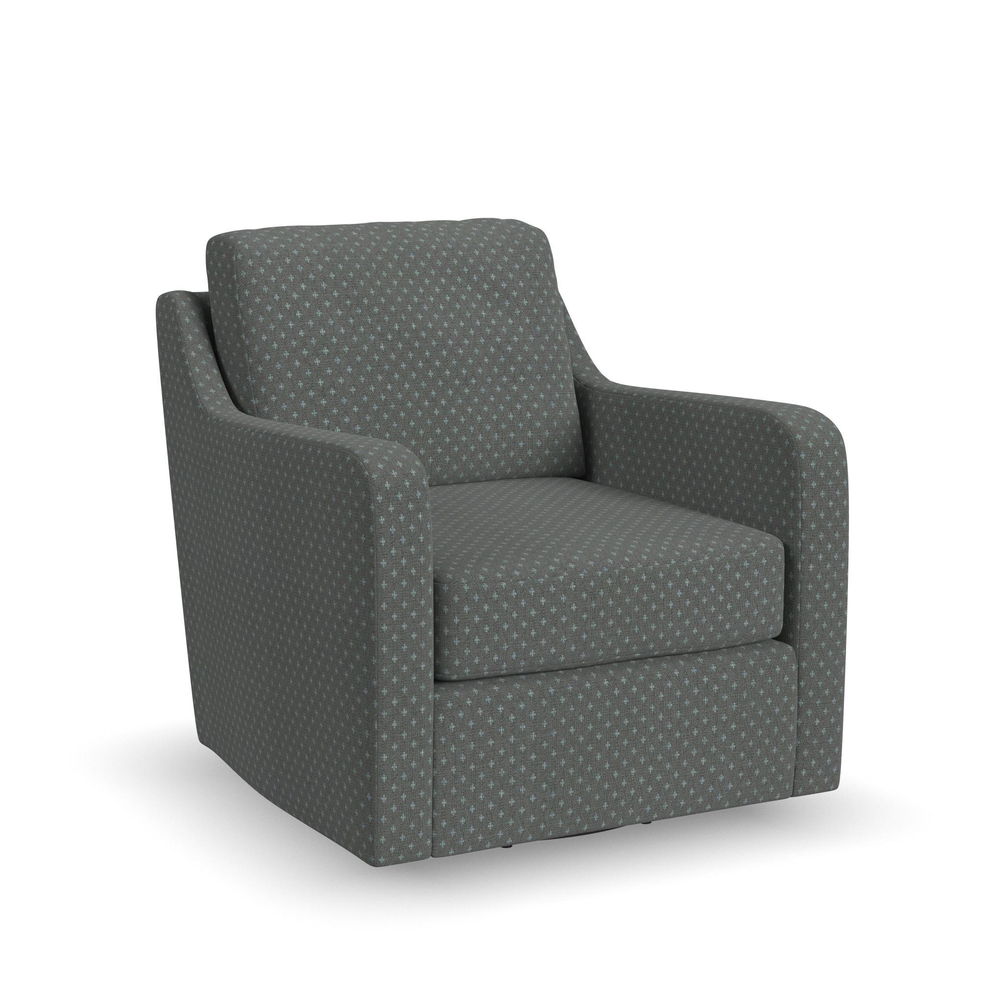 Saber Fabric Swivel Chair