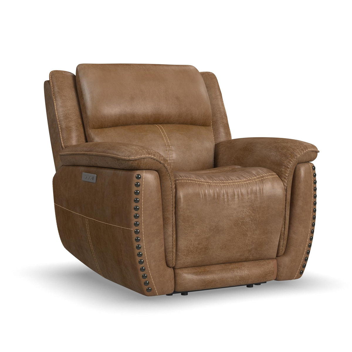 Beau Fabric Power Recliner with Power Headrest