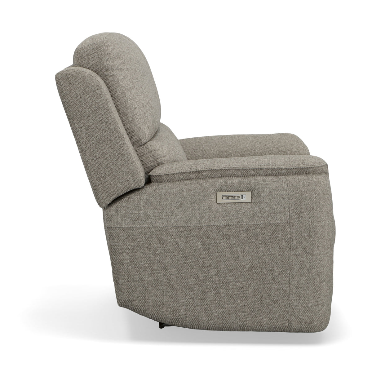 Henry Fabric Power Recliner with Power Headrest & Lumbar