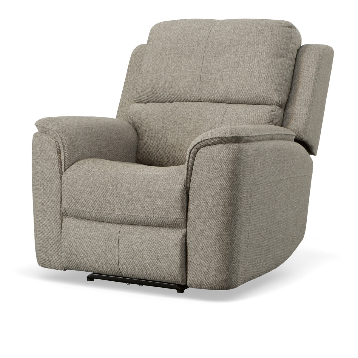 Henry Fabric Power Recliner with Power Headrest & Lumbar