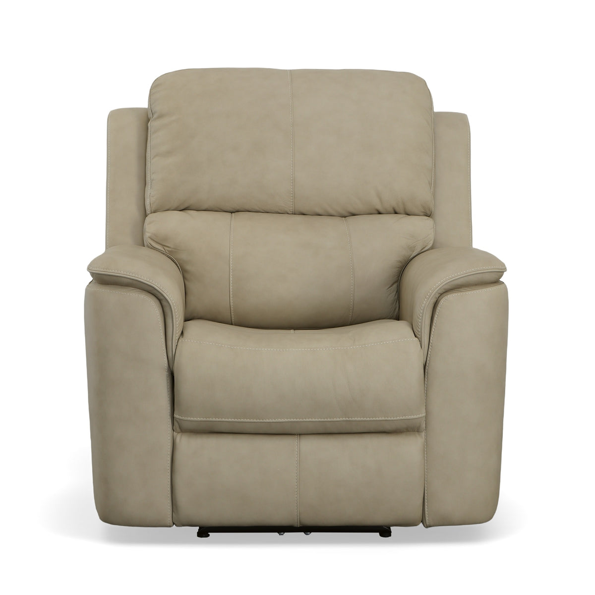 Henry Leather Power Recliner with Power Headrest & Lumbar