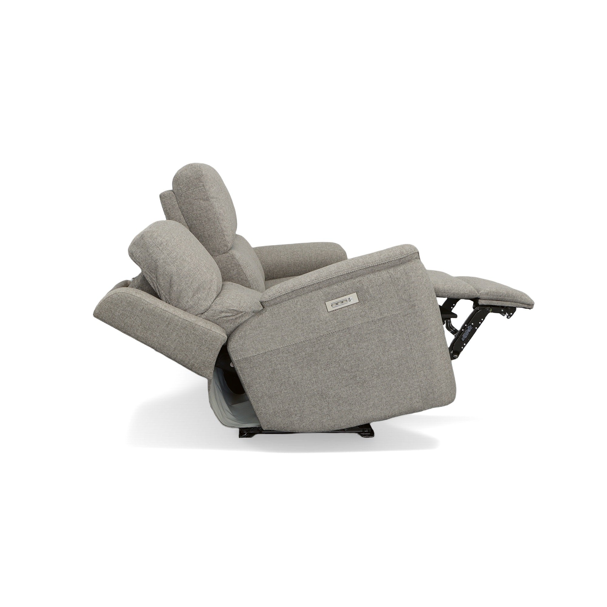 Henry Fabric Power Reclining Sofa with Power Headrests & Lumbar