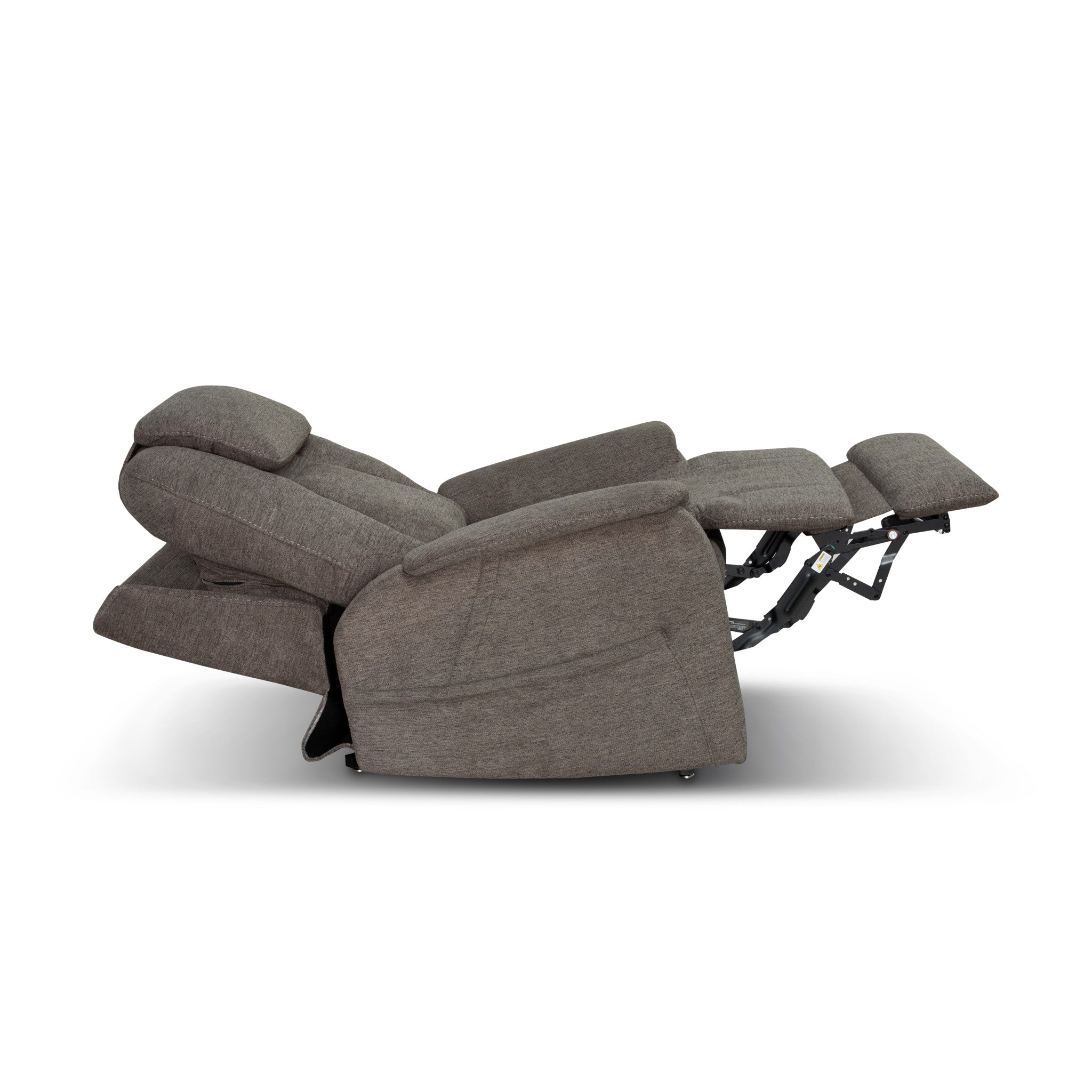 Zecliner Model 3+ Petite Fabric Power Sleep Chair with Power Headrest, Lumbar, Heat & Massage