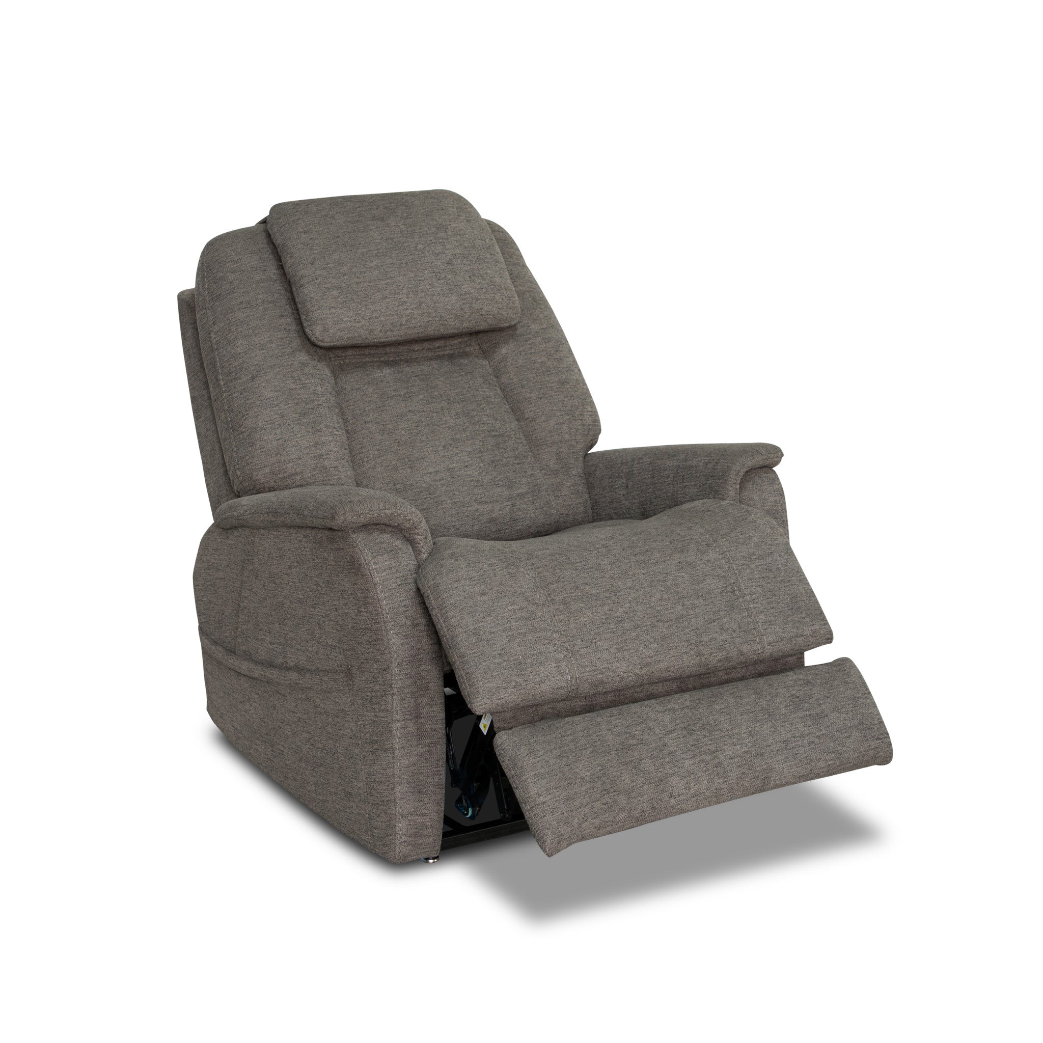 Zecliner Model 3+ Petite Fabric Power Lift Recliner with Power Headrest, Lumbar, Heat & Massage