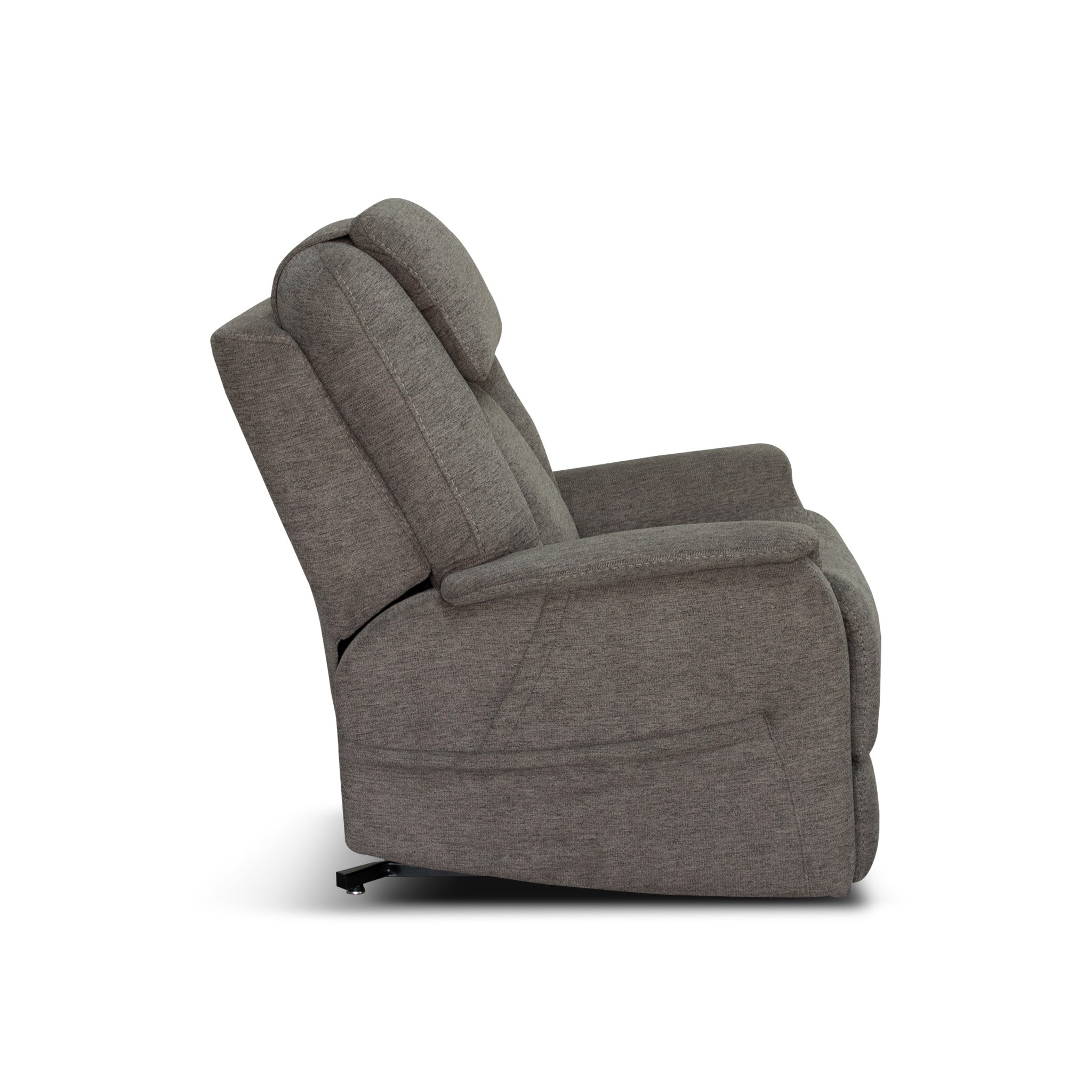 Zecliner Model 3+ Petite Fabric Power Lift Recliner with Power Headrest, Lumbar, Heat & Massage