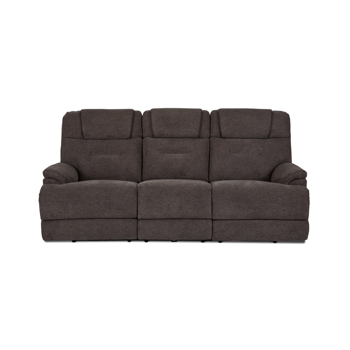 Zecliner Zofa Fabric Power Sleep Sofa with Power Headrests & Lumbar