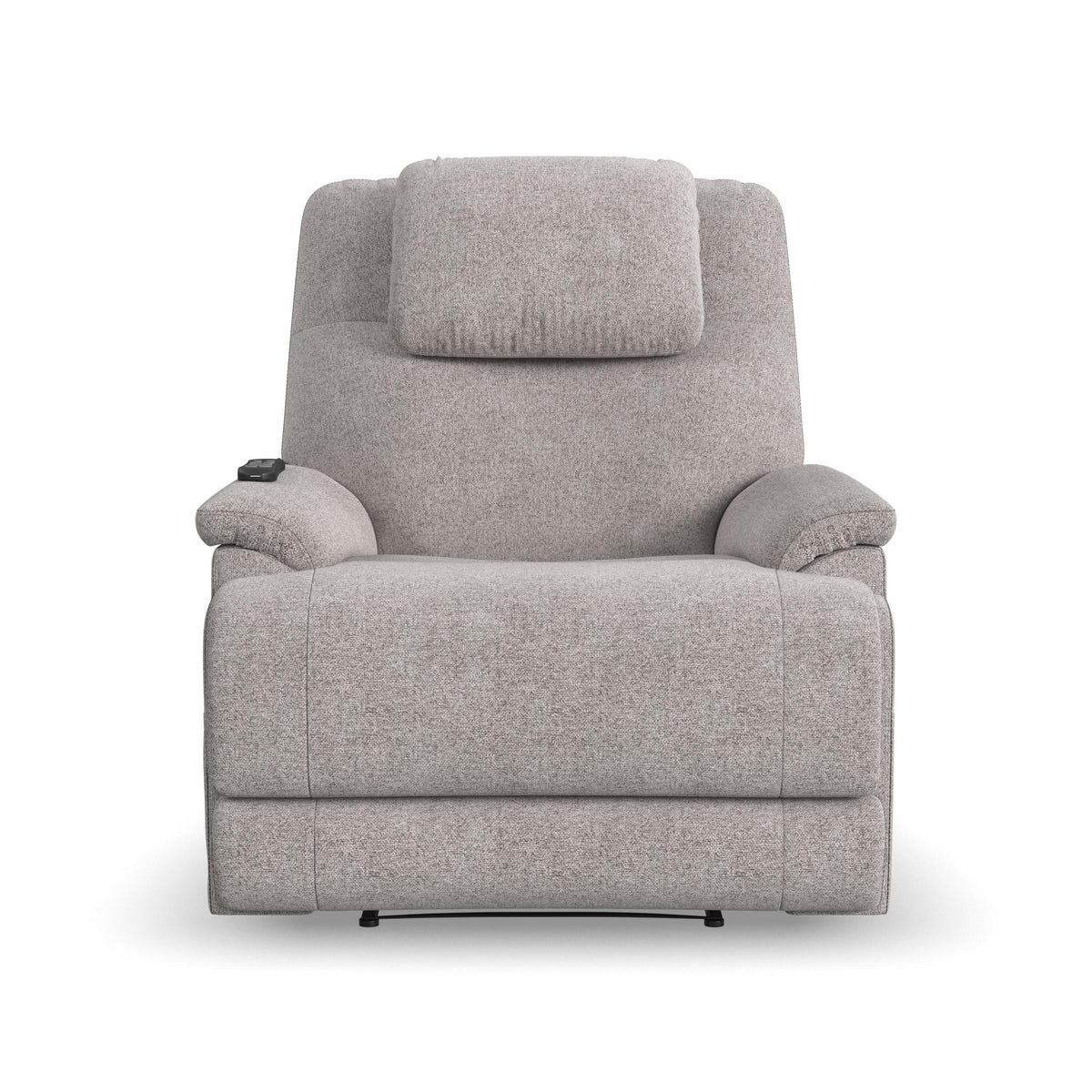 Zecliner Model 2 Petite Dove Fabric Power Lift Sleep Recliner with Power Headrest & Lumbar