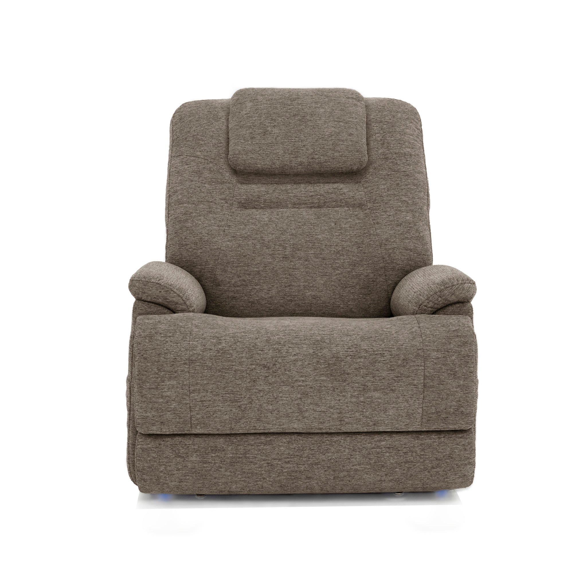Zecliner Model 2+ Fabric Power Lift Sleep Recliner with Power Headrest, Lumbar, Heat & Massage
