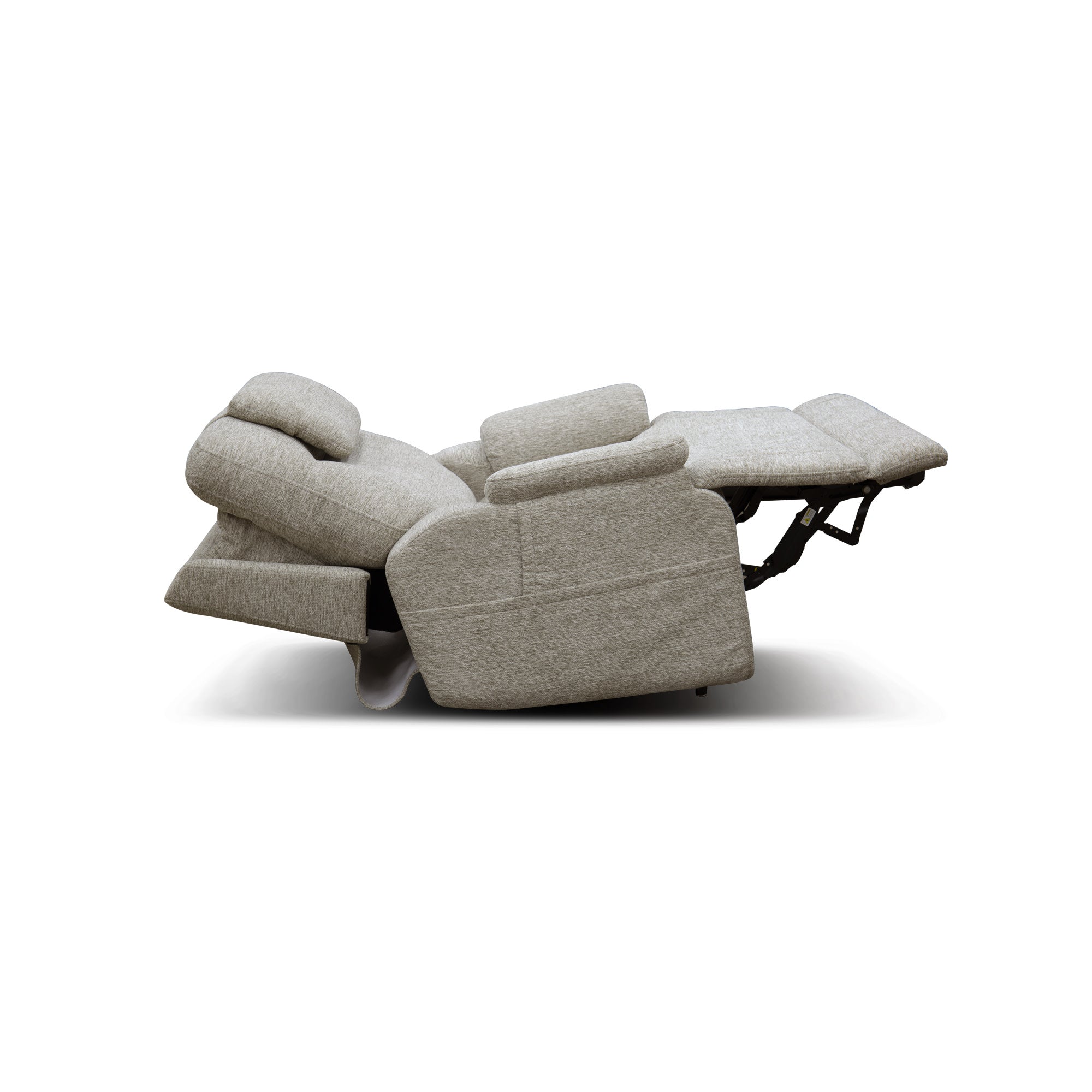 Zecliner Model 2+ Fabric Power Lift Sleep Recliner with Power Headrest, Lumbar, Heat & Massage