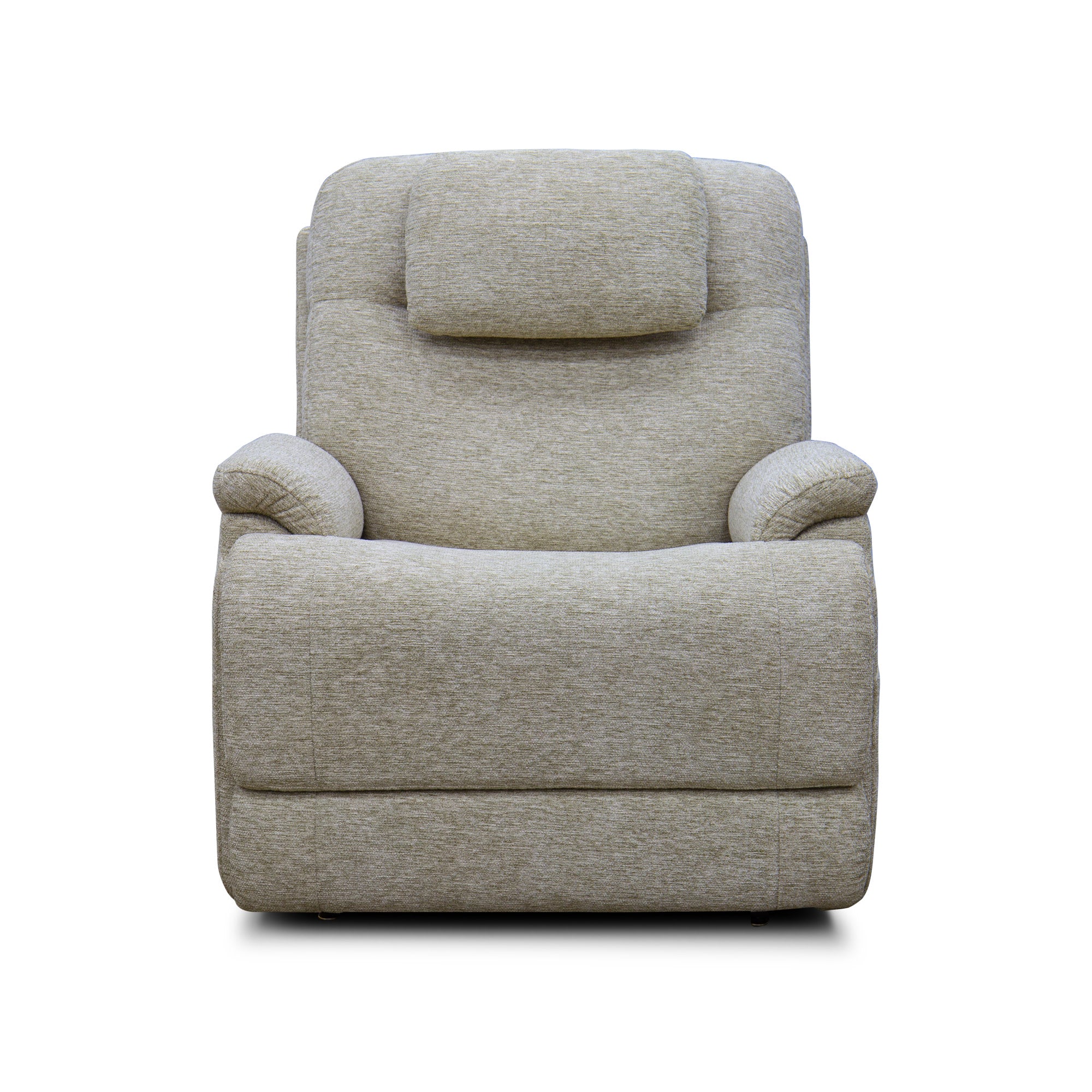 Zecliner Model 2+ Fabric Power Lift Sleep Recliner with Power Headrest, Lumbar, Heat & Massage