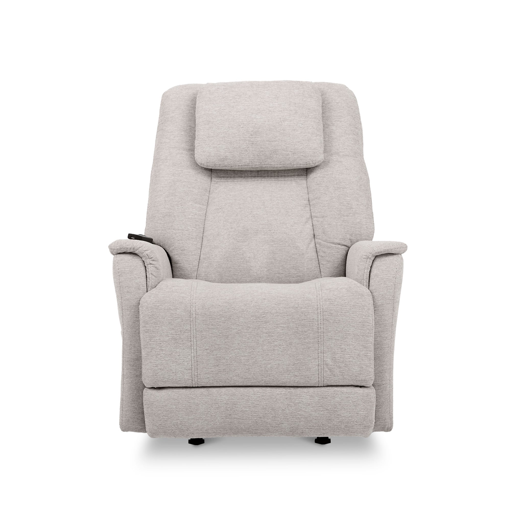Zecliner Model 3+ Fabric Power Rocking Sleep Recliner with Power Headrest, Lumbar, Heat & Massage