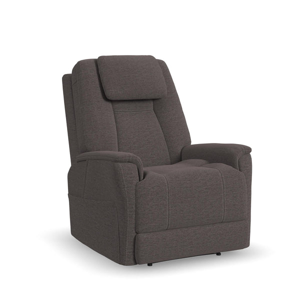 Zecliner Model 3+ Fabric Power Lift Sleep Recliner with Power Headrest, Lumbar, Heat & Massage