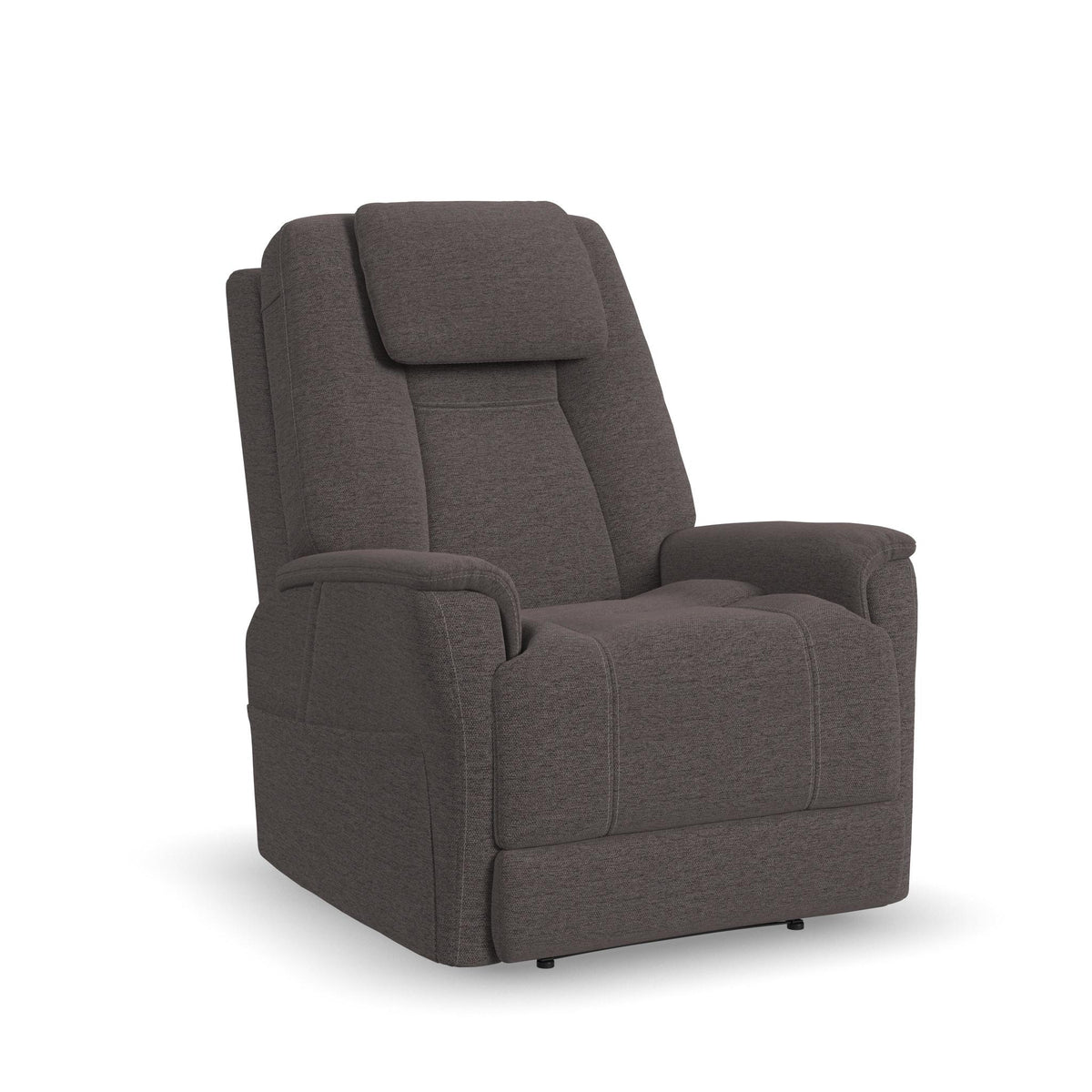 Zecliner Model 3+ Fabric Power Lift Sleep Recliner with Power Headrest, Lumbar, Heat & Massage