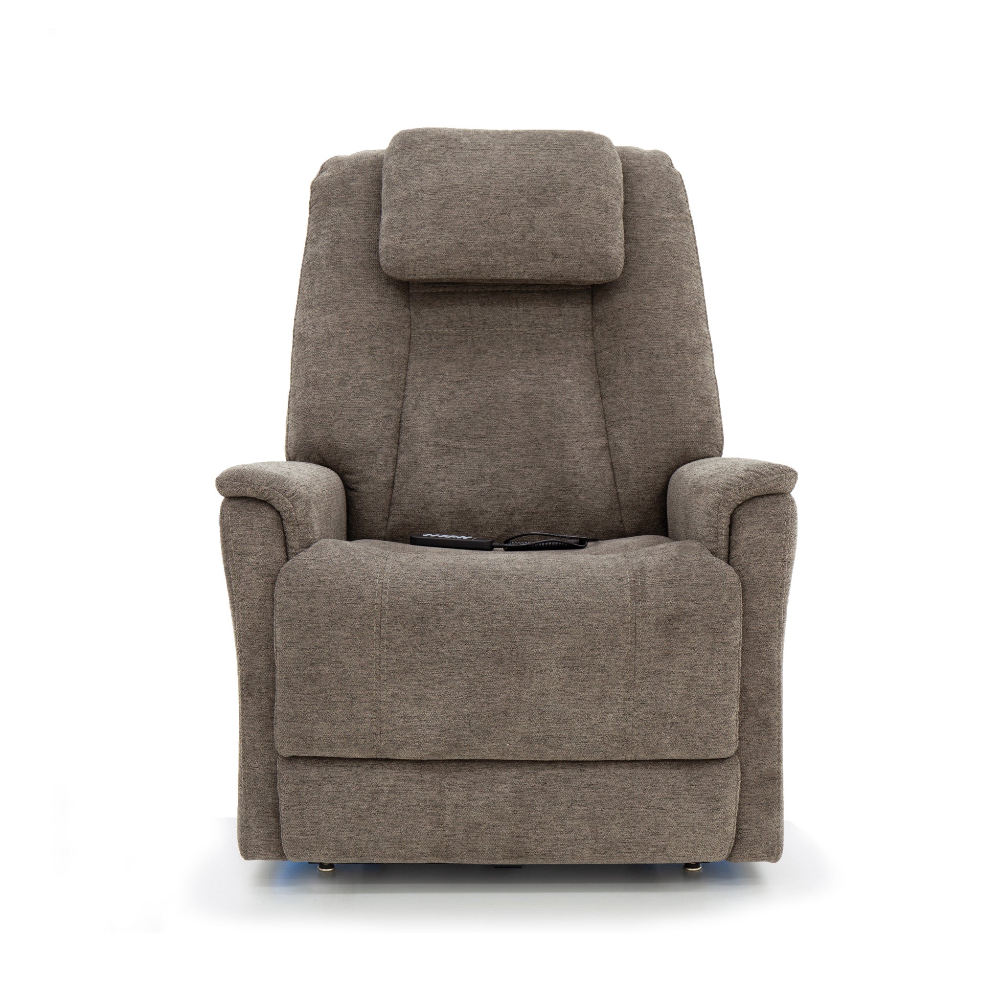 Zecliner Model 3+ Fabric Power Lift Recliner with Power Headrest, Lumbar, Heat & Massage