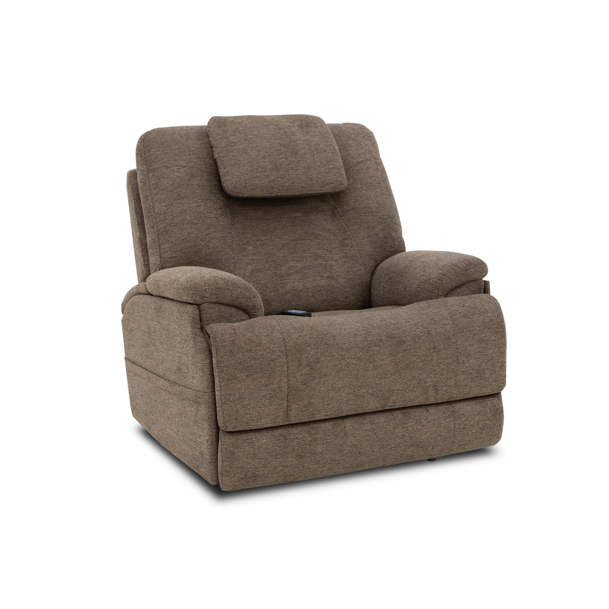 Zecliner Model 4+ Fabric Power Lift Recliner with Power Headrest & Lumbar, Heat & Massage