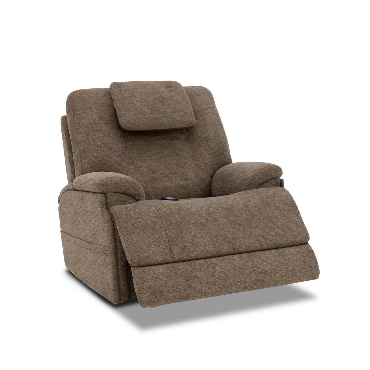 Zecliner Model 4+ Fabric Power Lift Recliner with Power Headrest & Lumbar, Heat & Massage