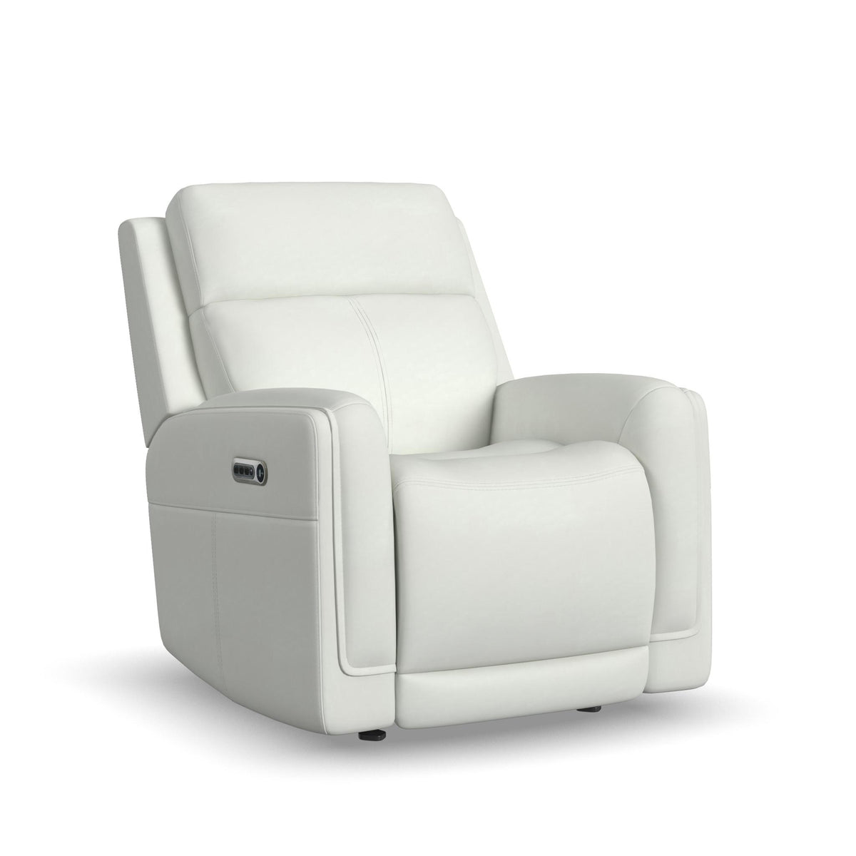 Alister Leather Power Gliding Recliner with Power Headrest and Lumbar