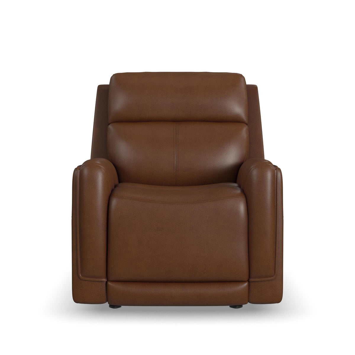 Alister Leather Power Gliding Recliner with Power Headrest and Lumbar
