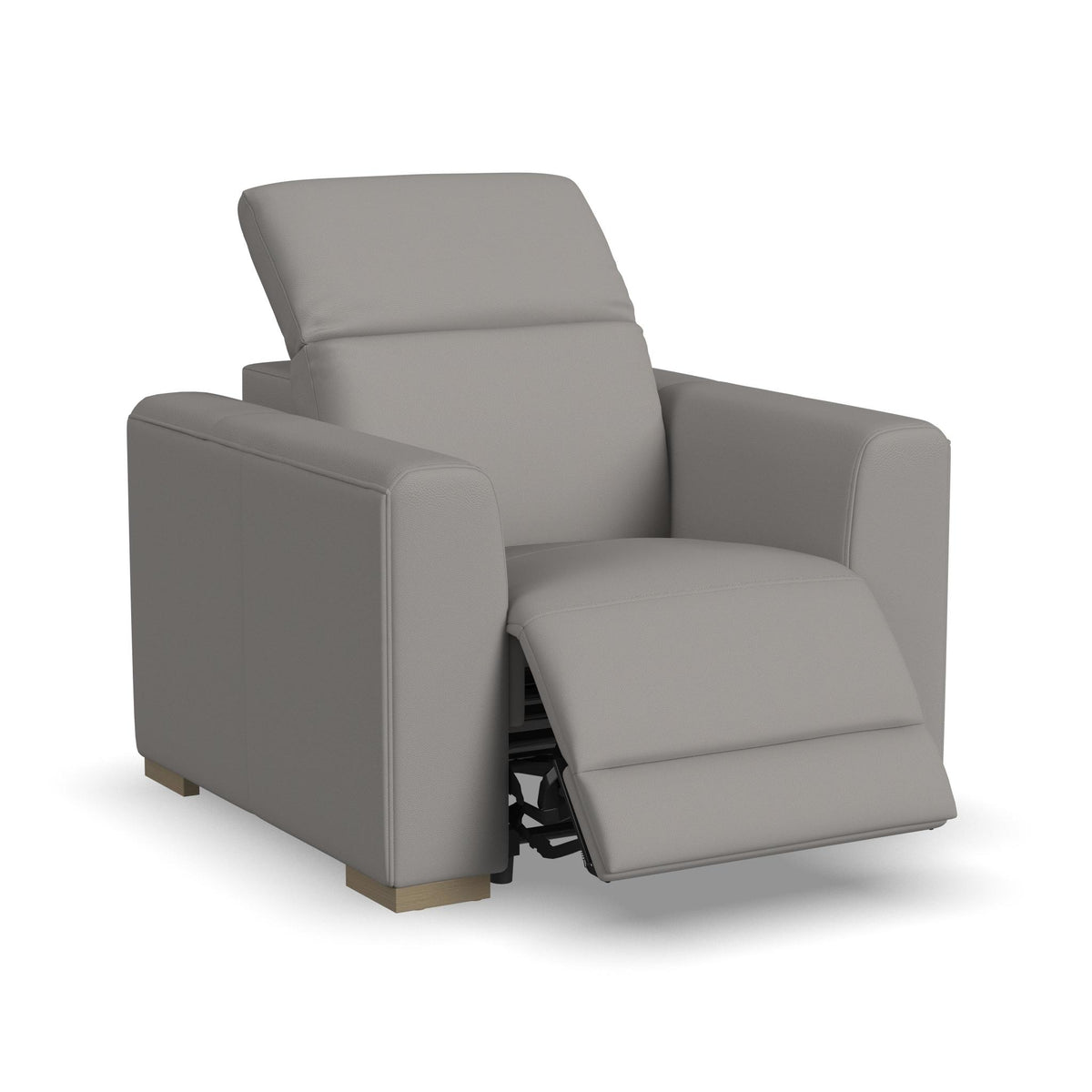 Aurora Leather Power Recliner with Power Headrest