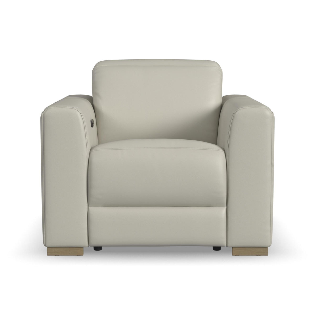 Aurora Leather Power Recliner with Power Headrest