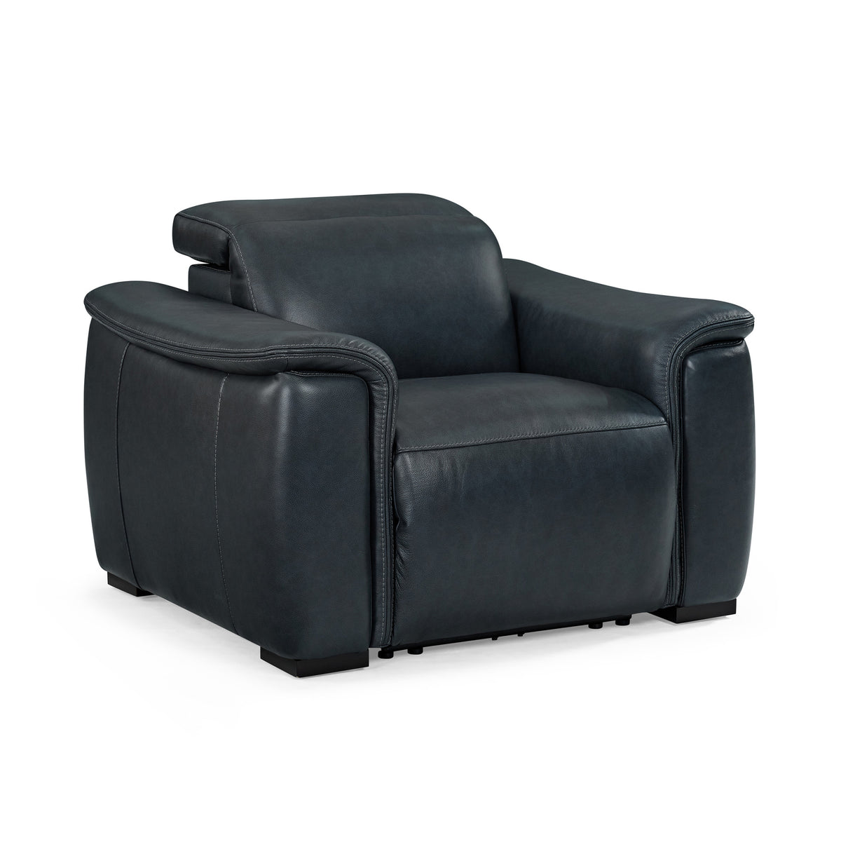 Camden Leather Power Recliner with Power Headrest