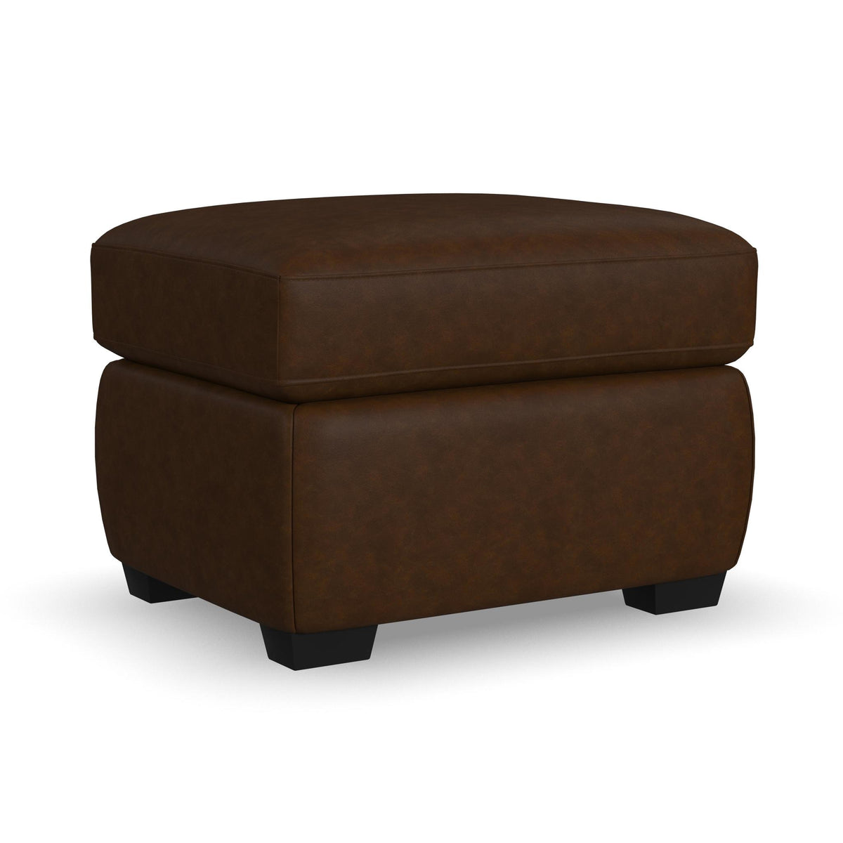 Hudson Leather Ottoman