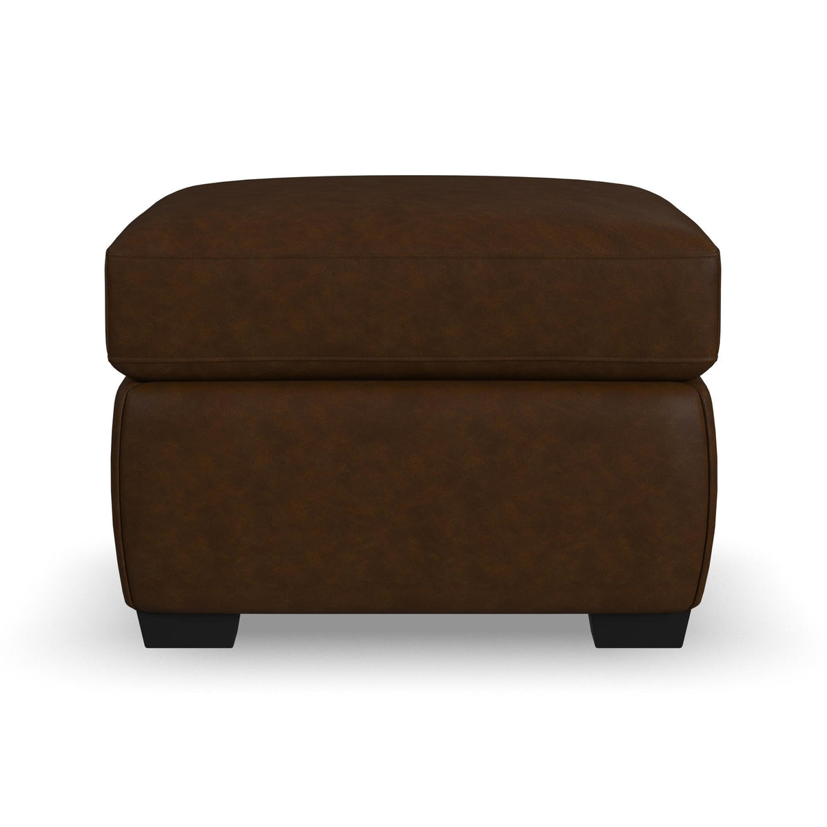 Hudson Leather Ottoman