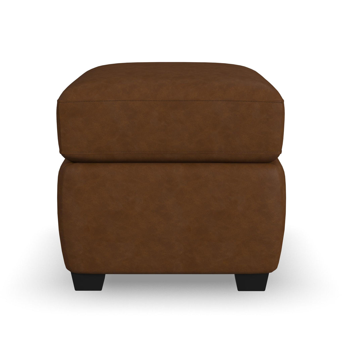 Hudson Leather Ottoman
