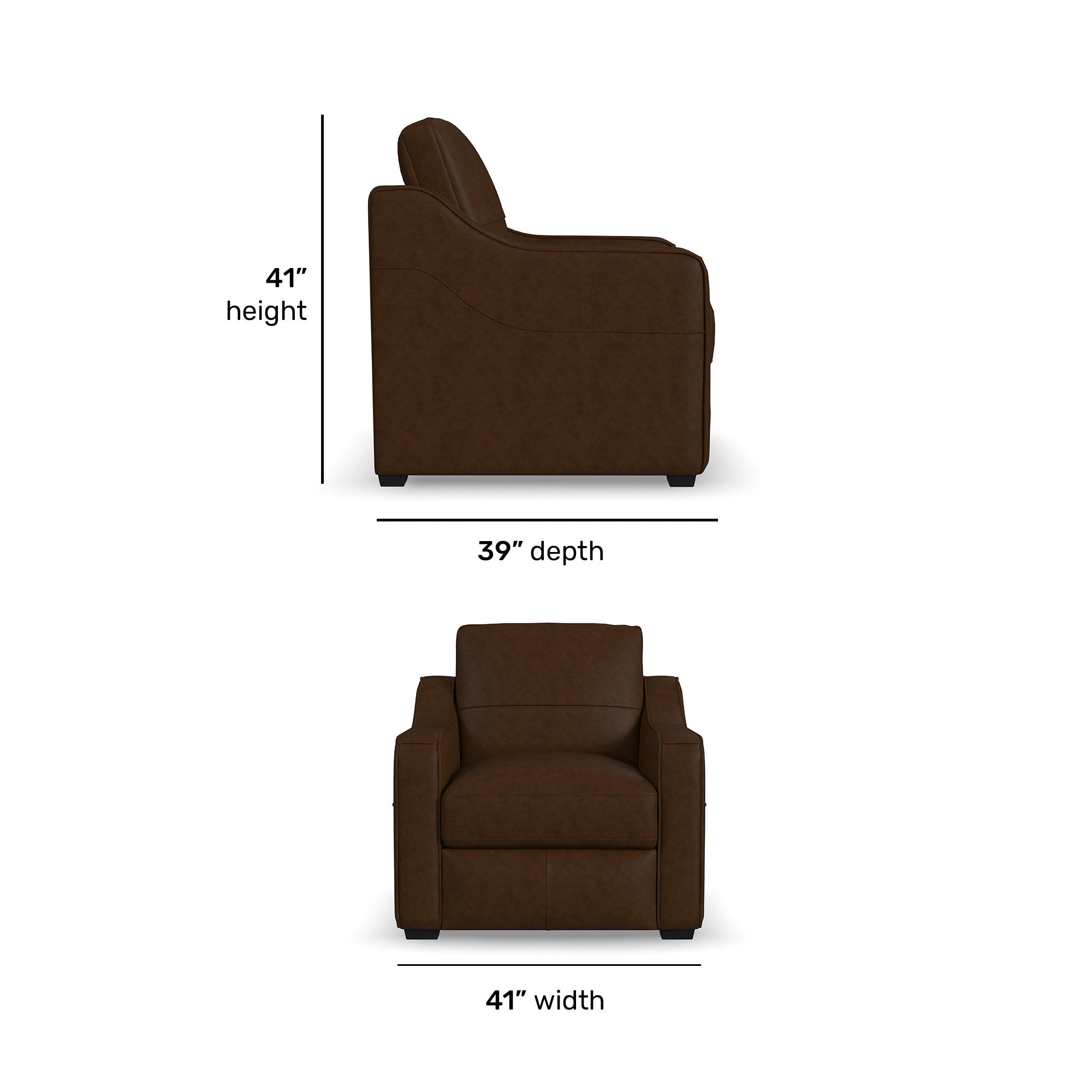Hudson Leather Chair