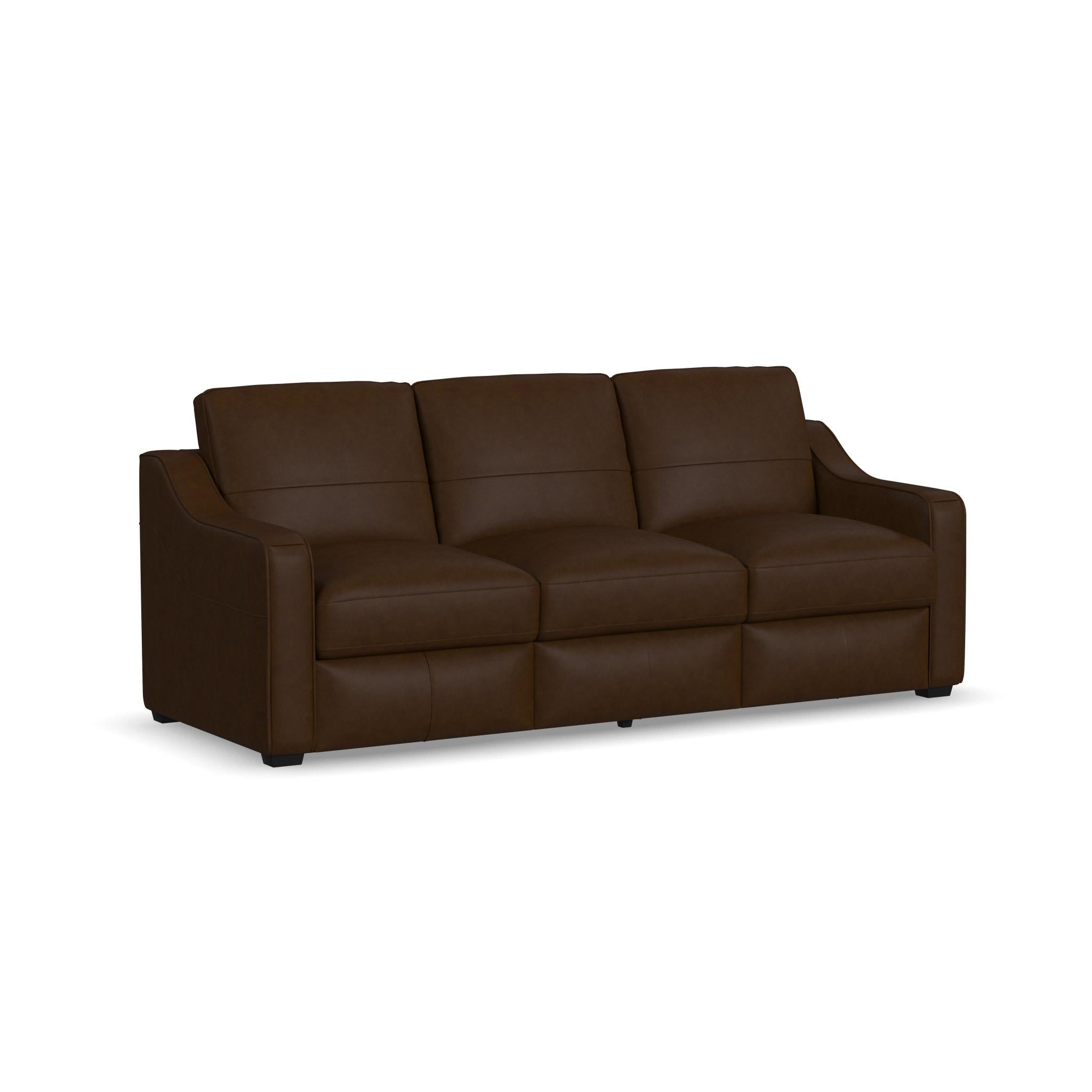 Hudson Woodland Leather Sofa
