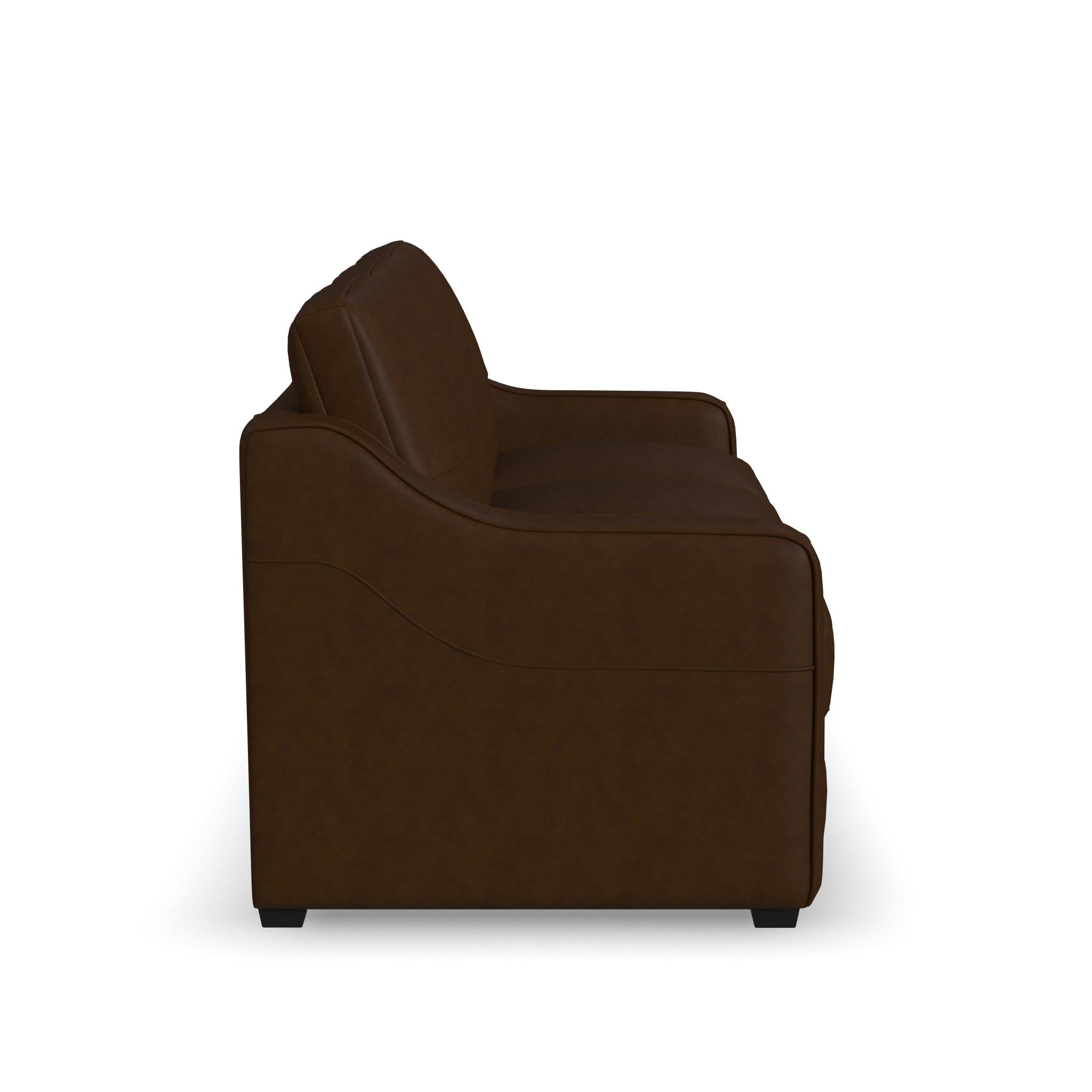 Hudson Woodland Leather Sofa
