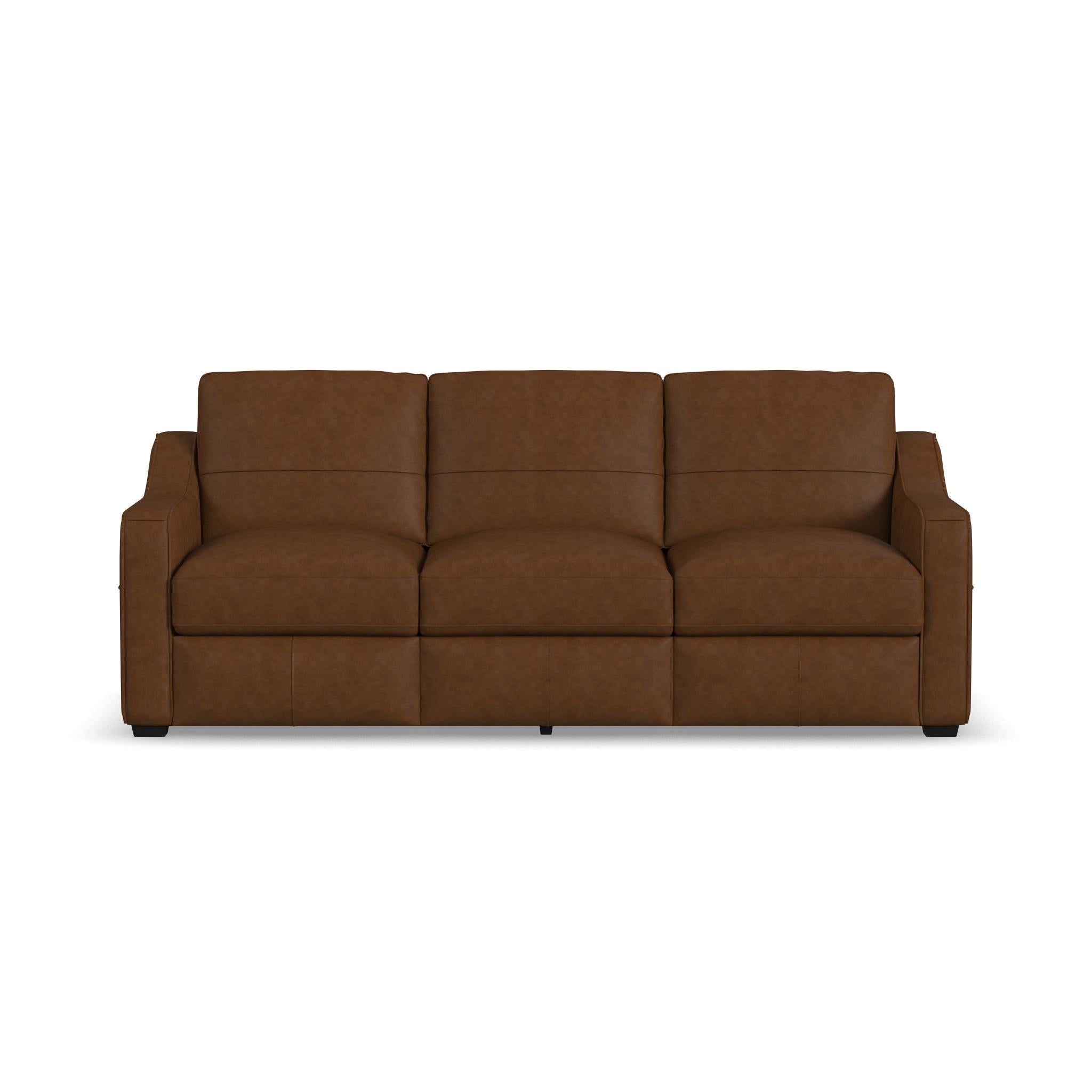 Hudson Autumn Leather Sofa