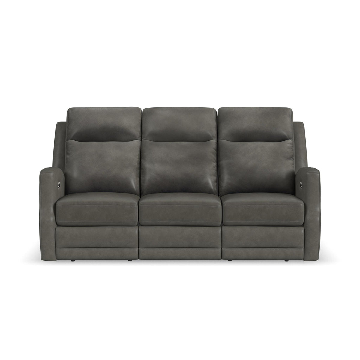 Maxwell Leather Power Reclining Sofa with Power Headrests and Lumbar