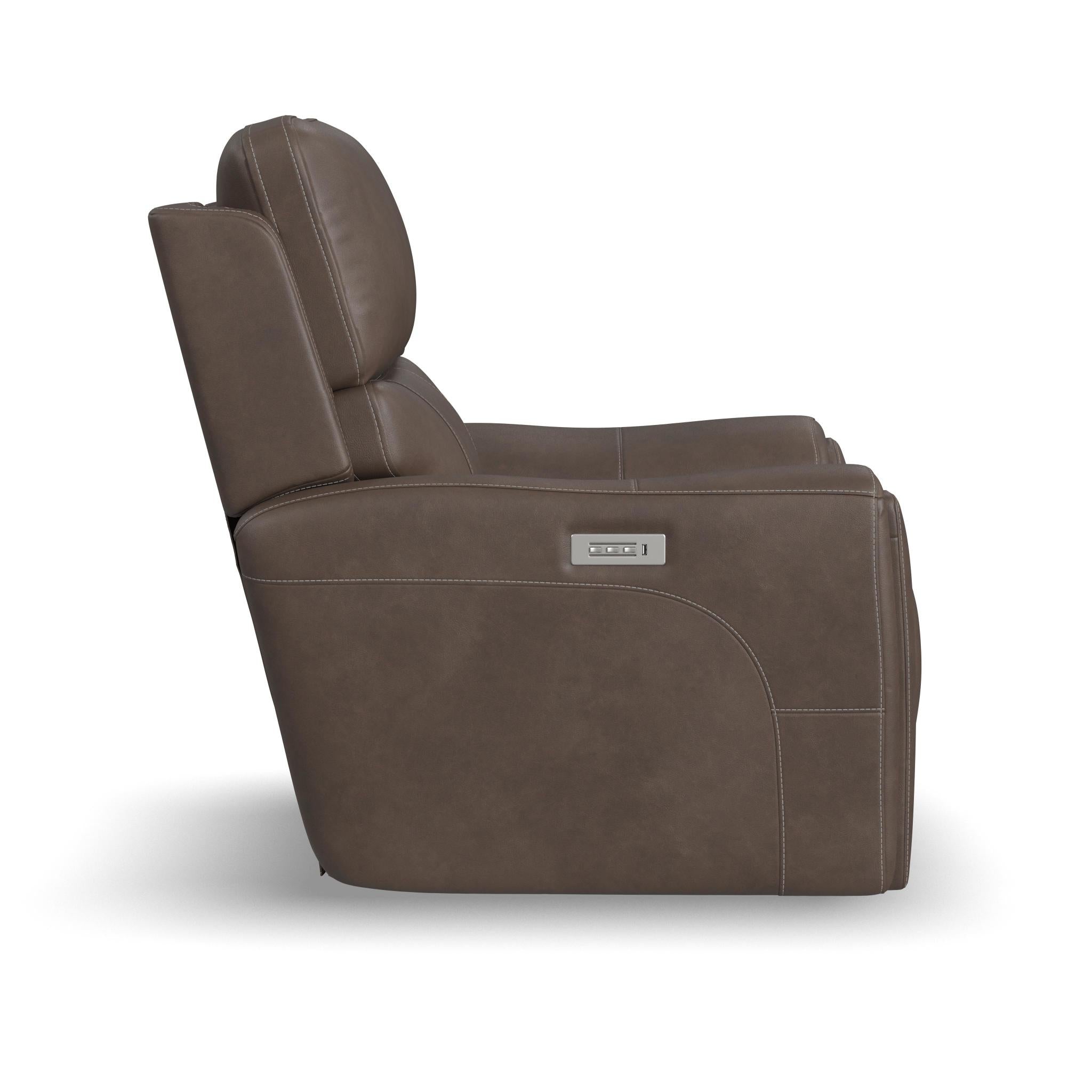 Carter Fabric Power Recliner with Power Headrest & Lumbar