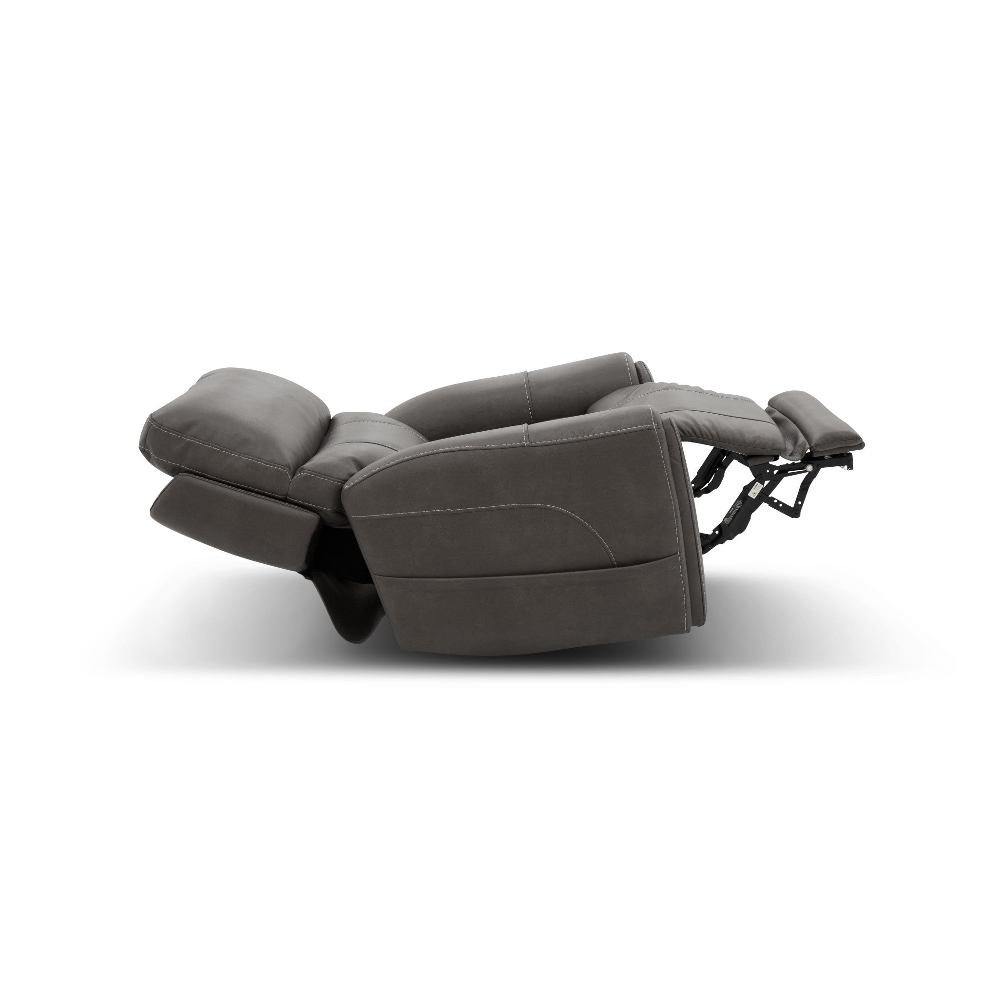 Carter Fabric Power Rocking Recliner with Power Headrest, Lumbar, Heat & Massage
