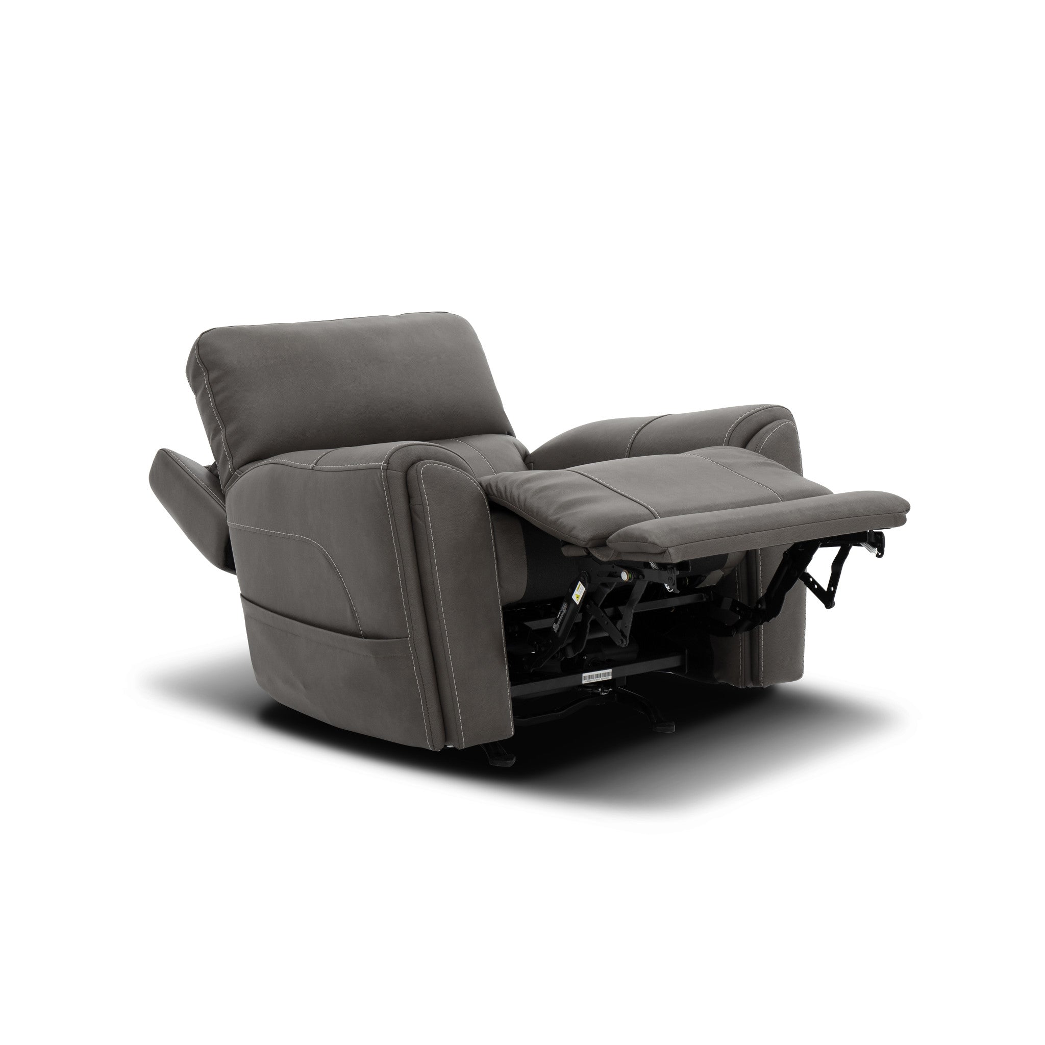 Carter Fabric Power Rocking Recliner with Power Headrest, Lumbar, Heat & Massage